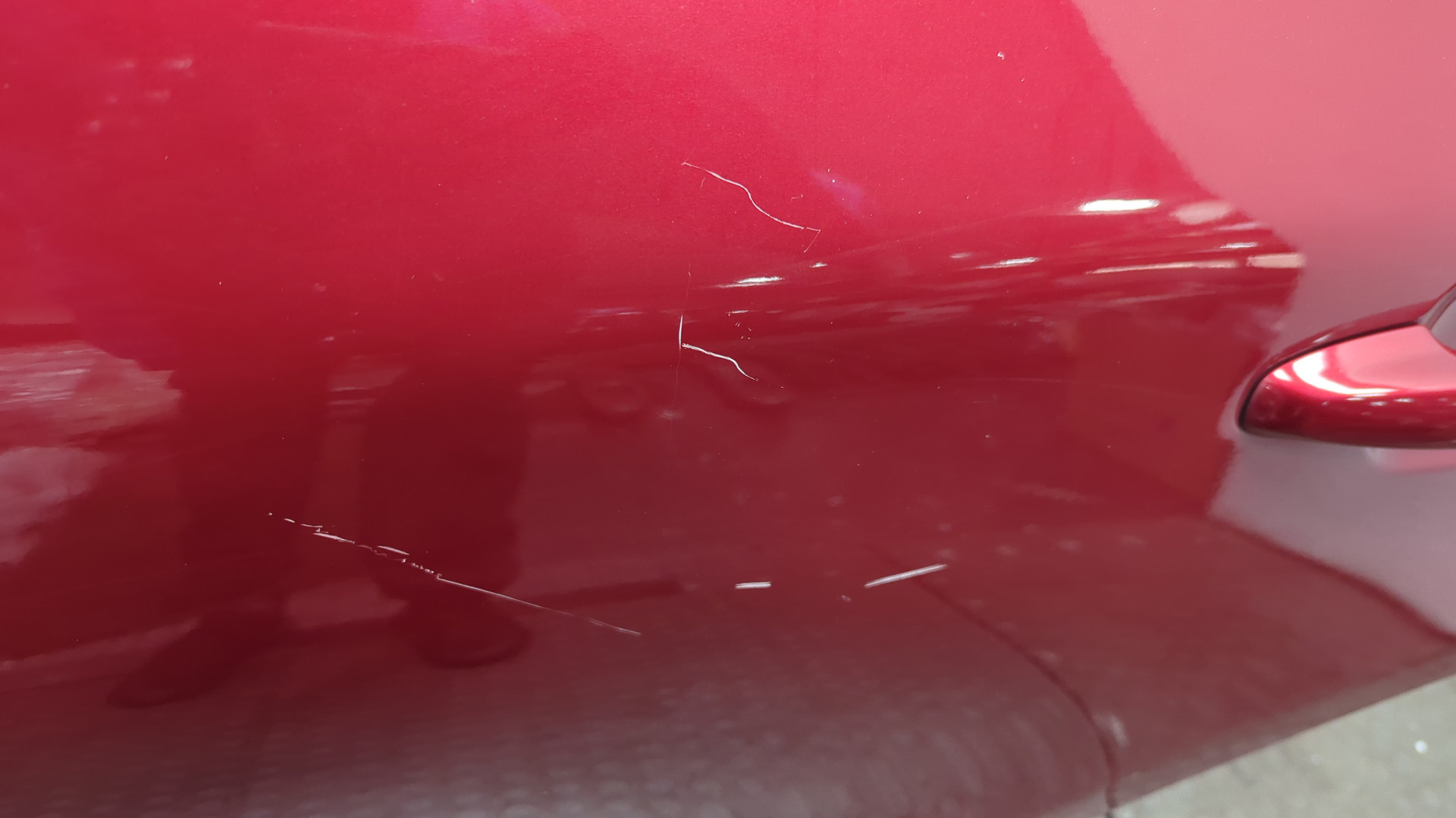 Дверь задняя левая