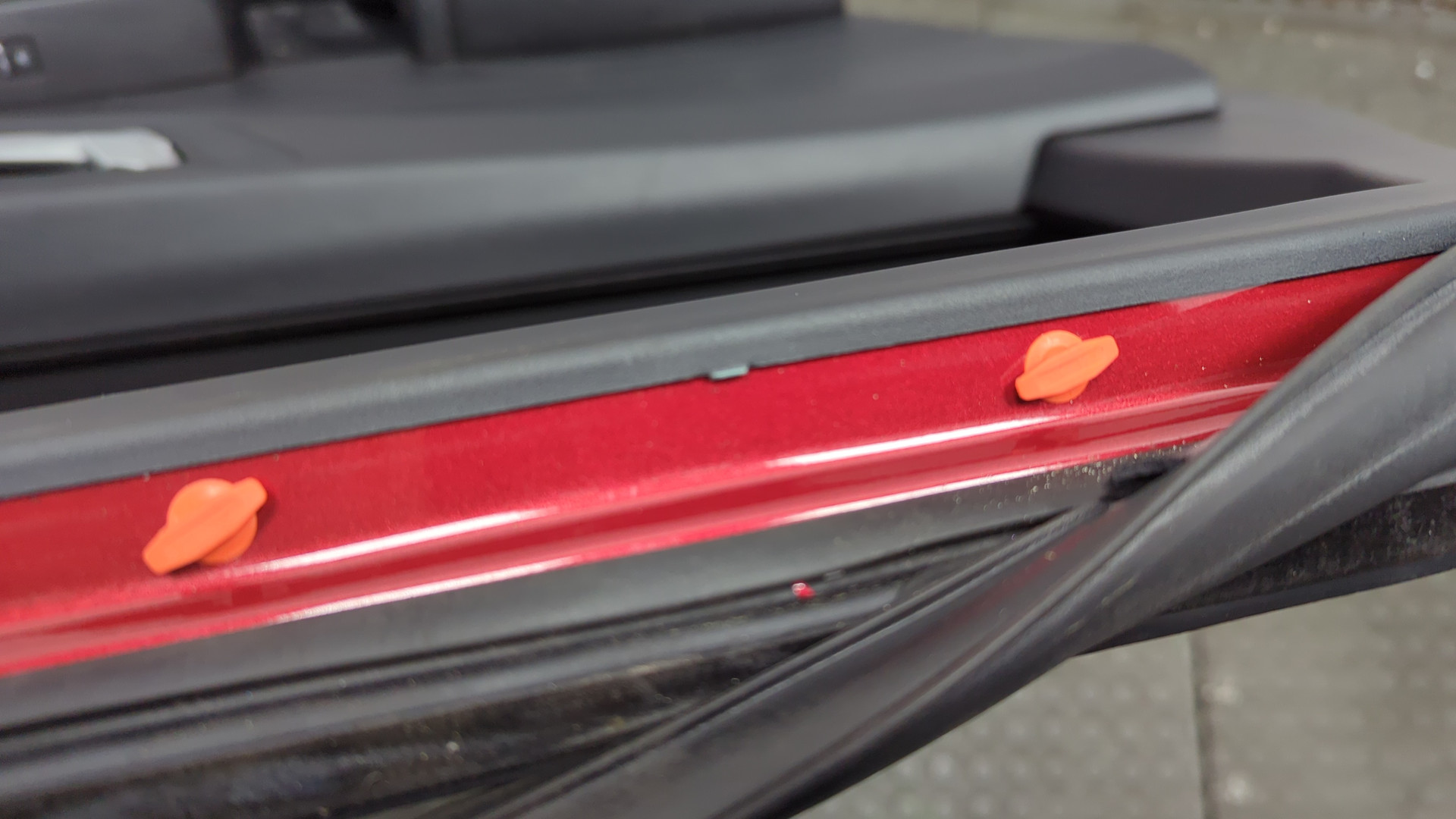 Дверь задняя левая