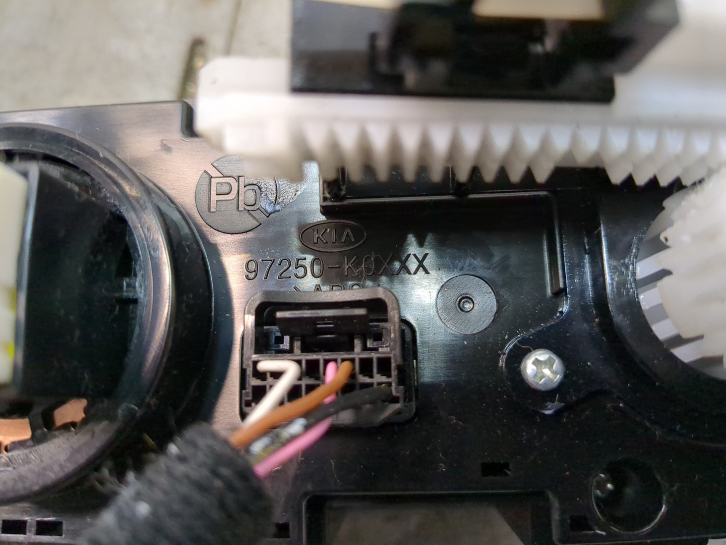 Переключатель отопителя