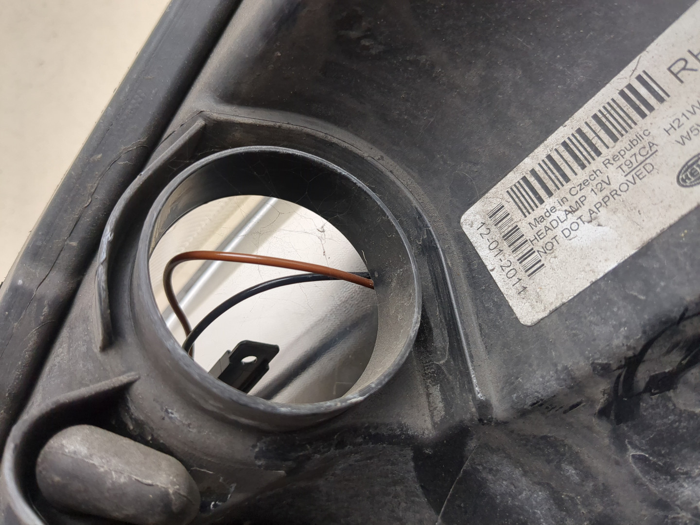 Фара правая