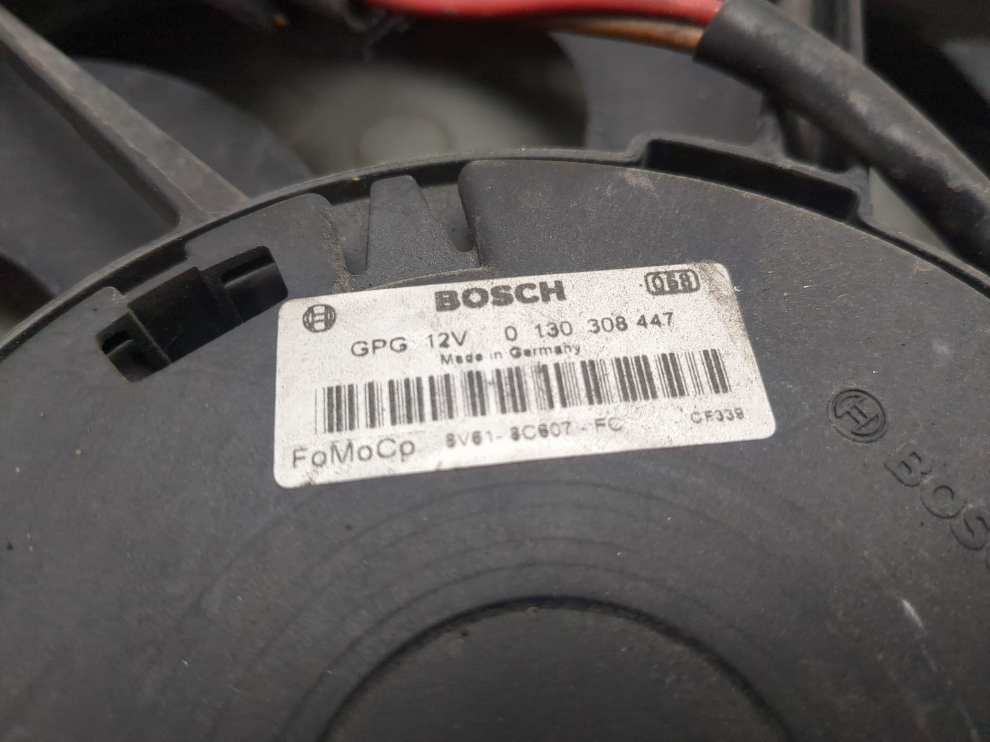 Вентилятор радиатора