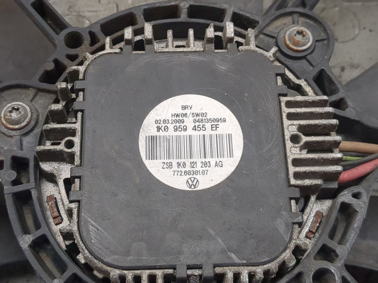 Вентилятор радиатора