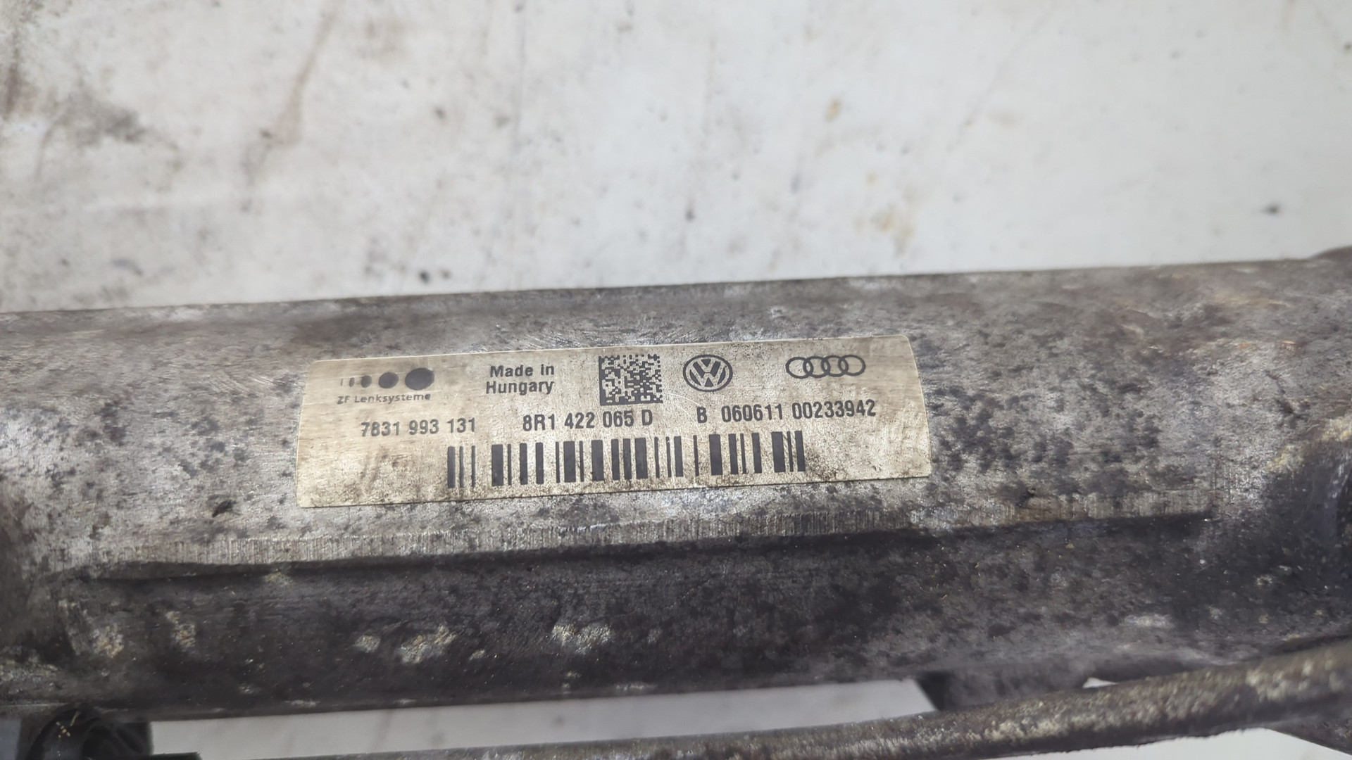 Рейка рулевая