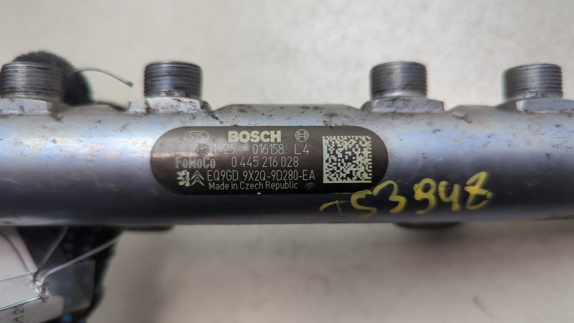 Рейка топливная (рампа)