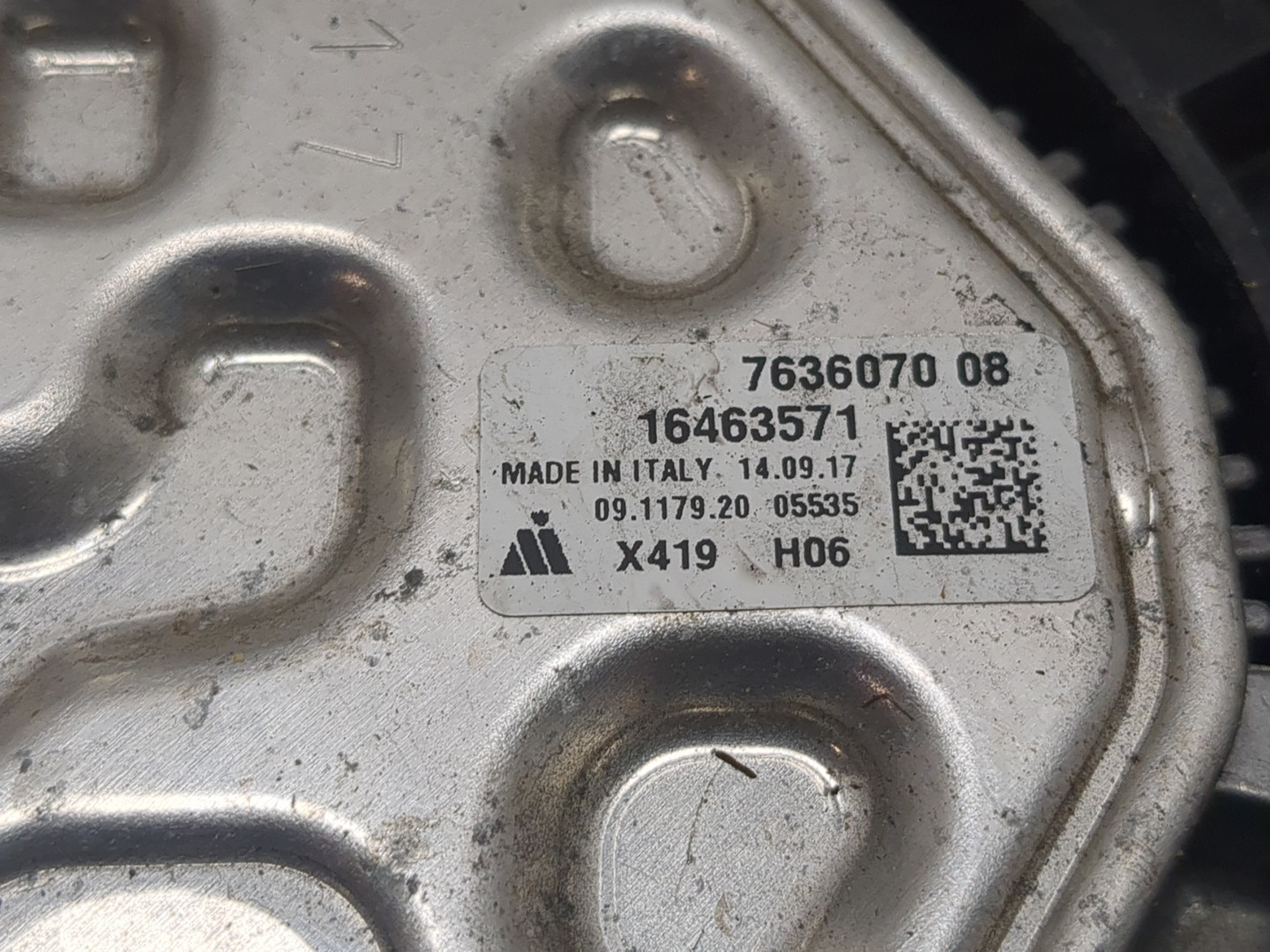 Вентилятор радиатора