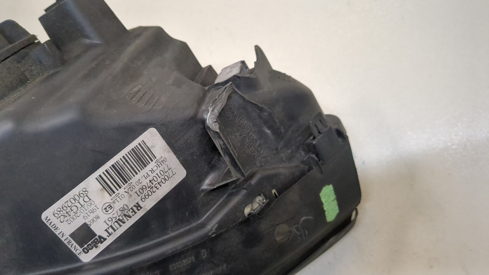 Фара правая