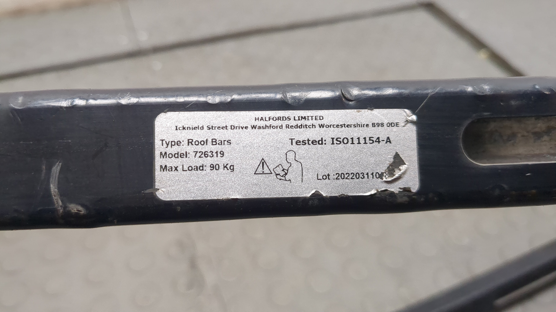 Рейлинги (релинг) к-кт (планки на крышу)