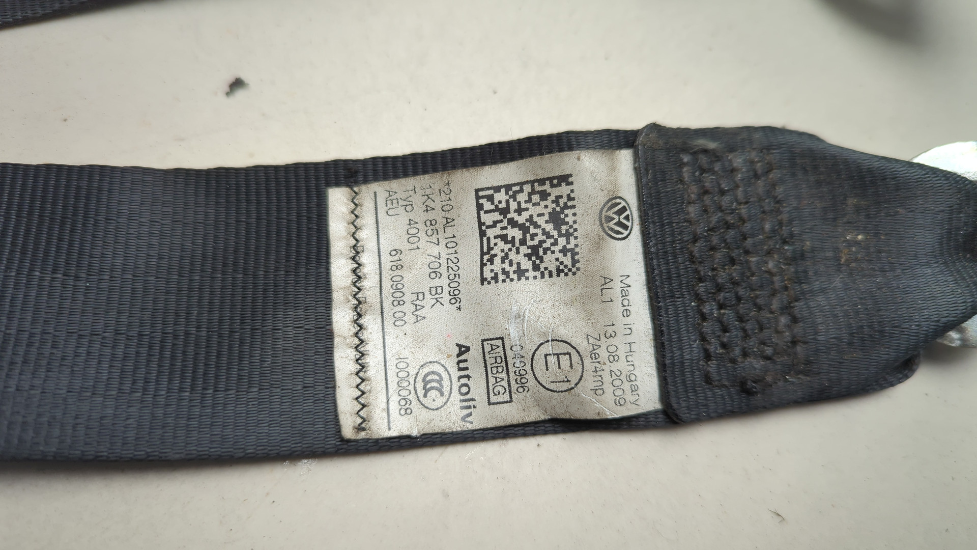 Ремень безопасности