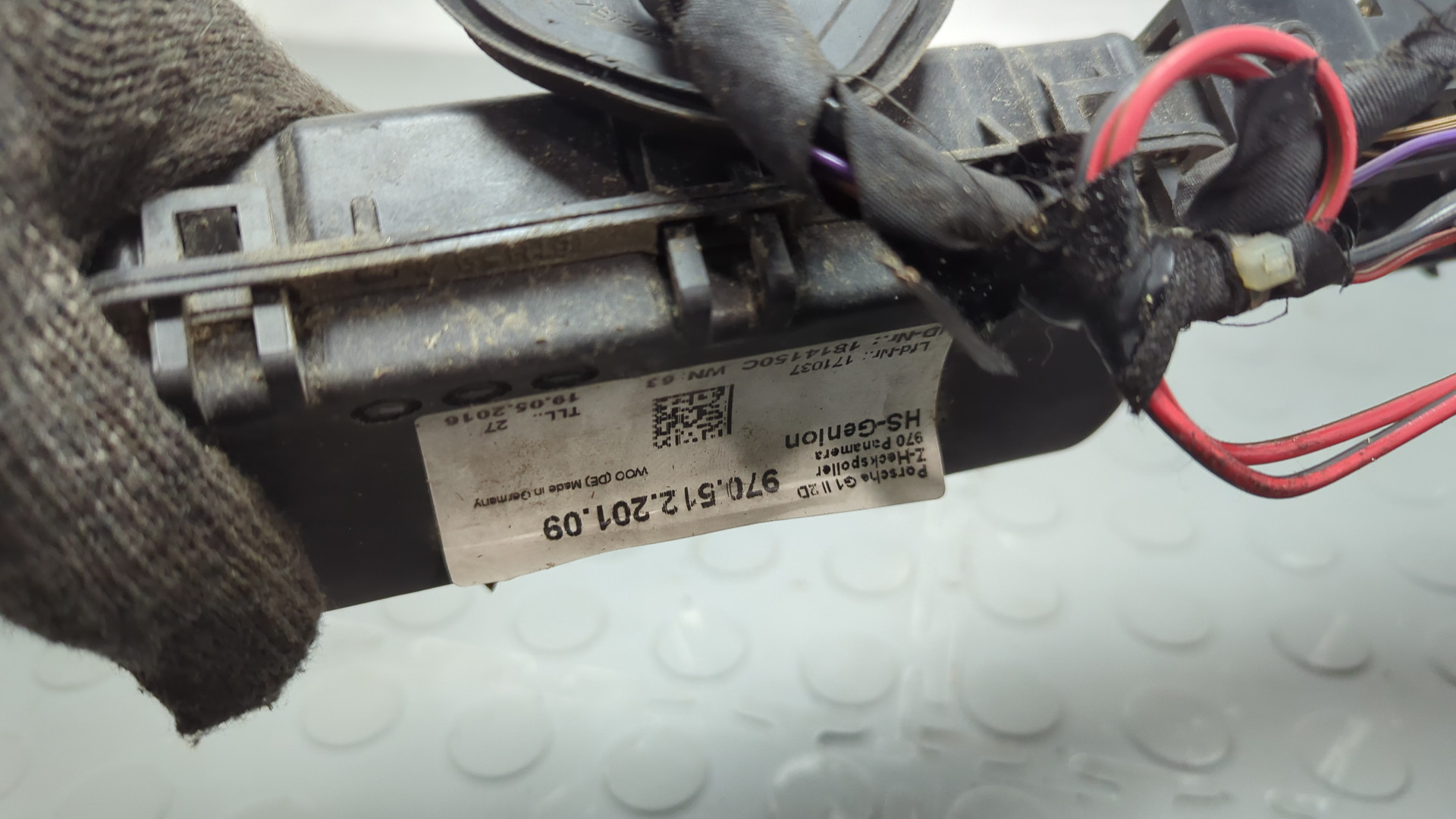 Спойлер переднего бампера