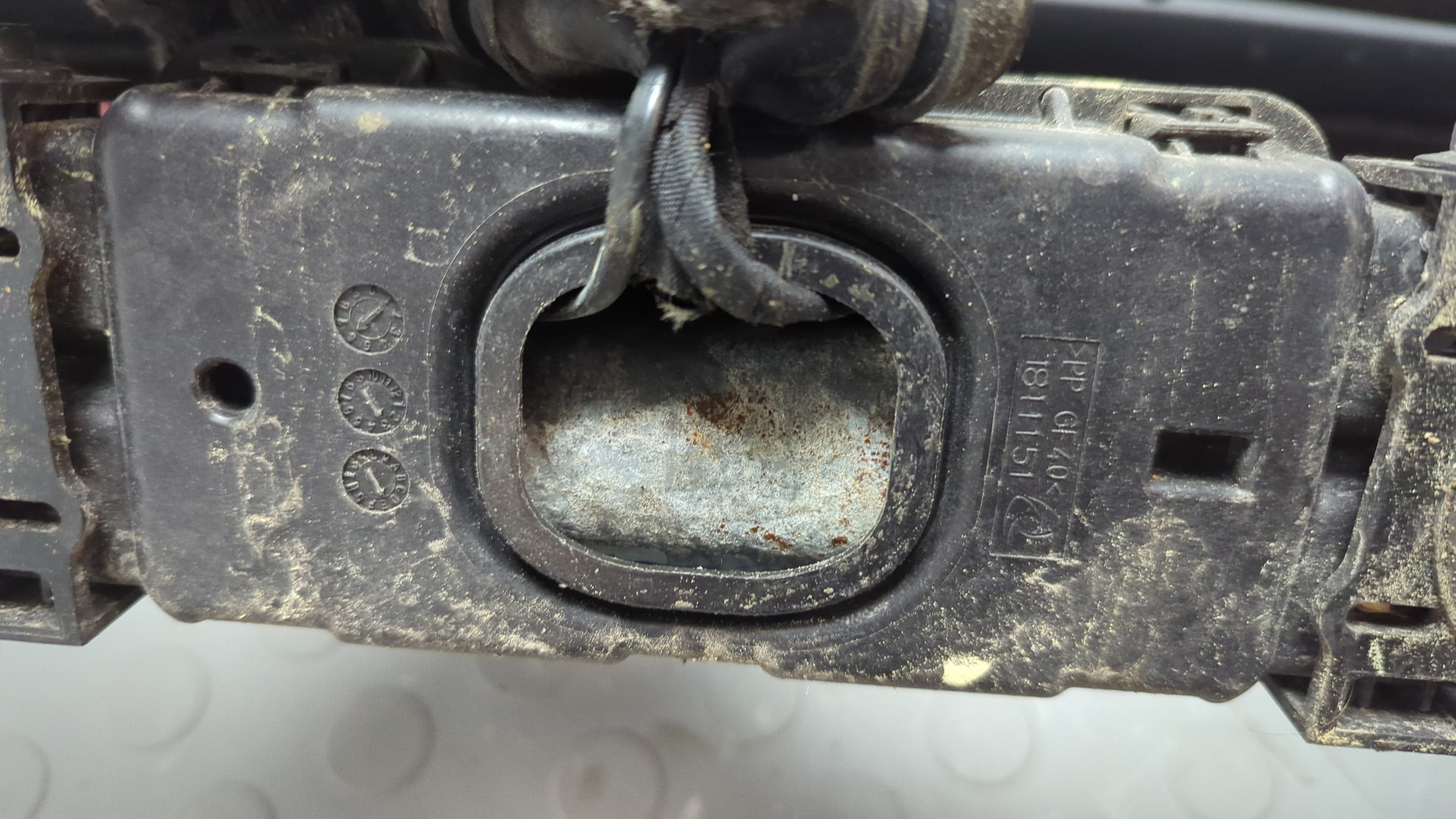 Спойлер переднего бампера