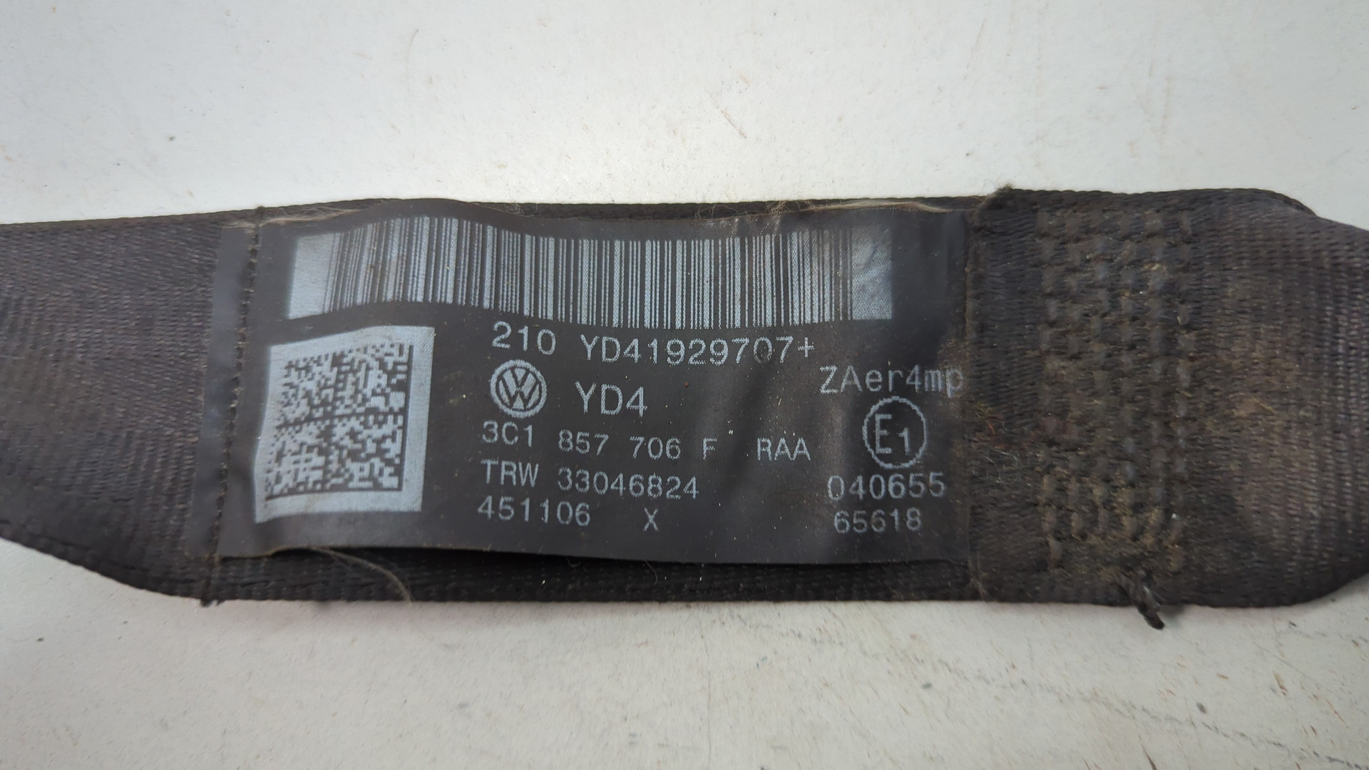 Ремень безопасности