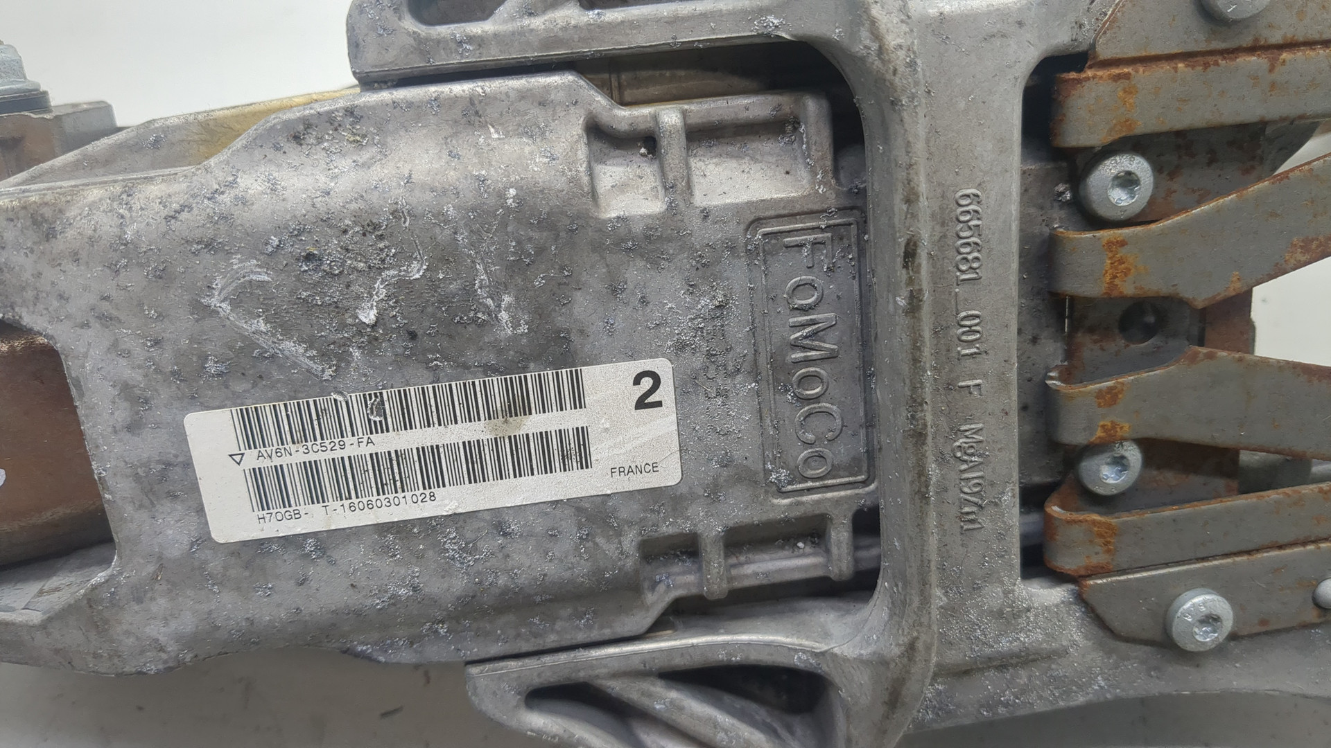 Колонка рулевая