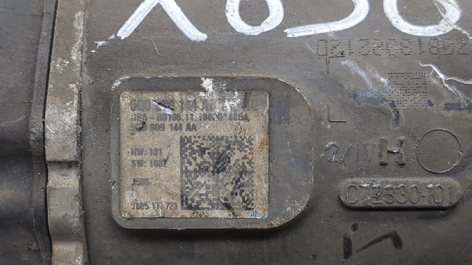 Серводвигатель рулевой рейки