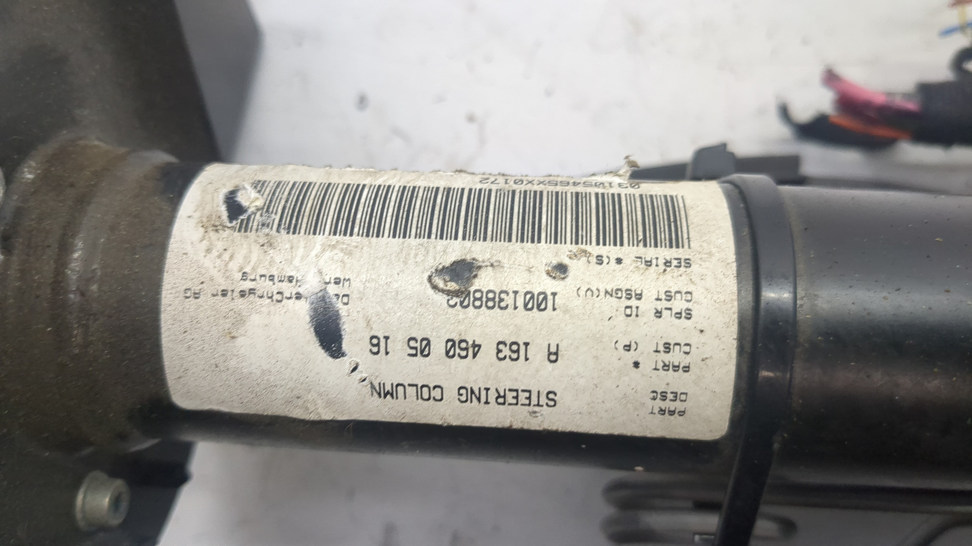 Колонка рулевая