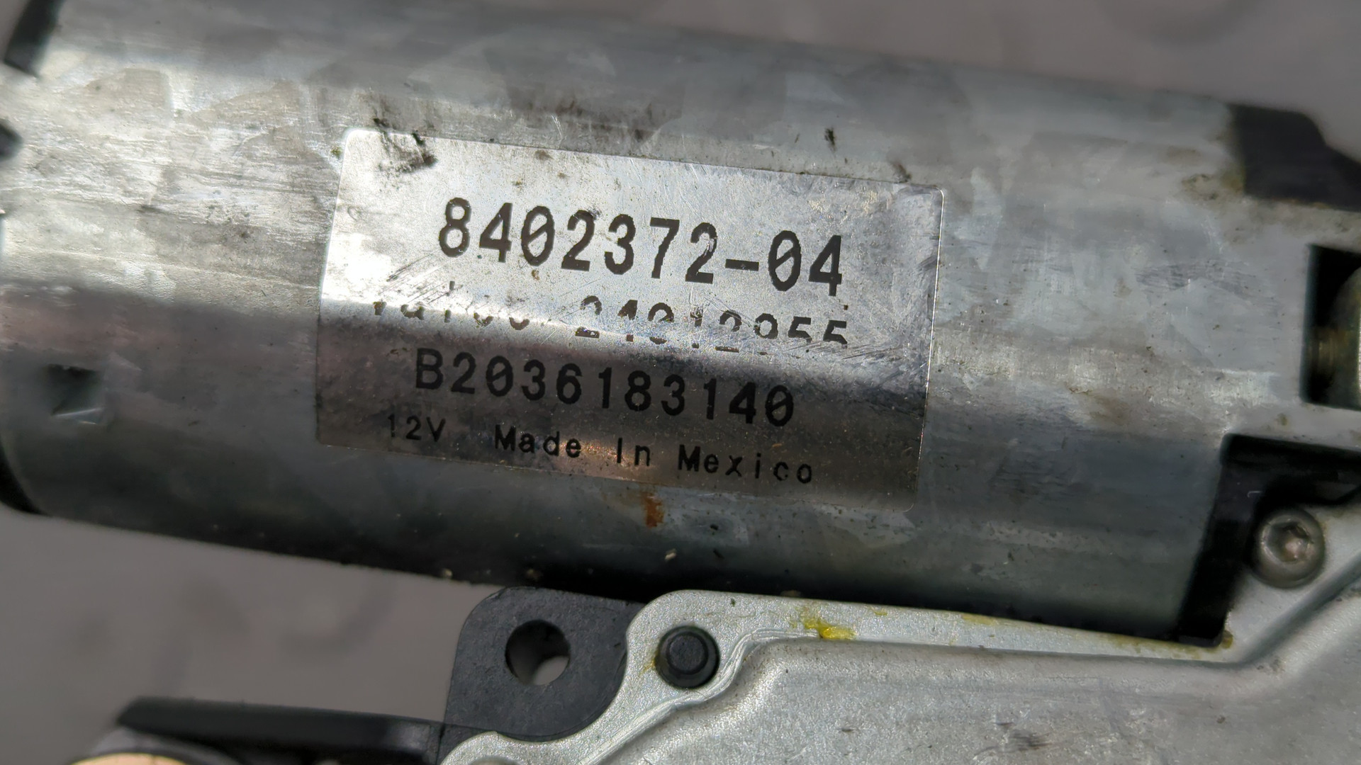 Моторчик стеклоочистителя задний для X5 E53 2000-2007