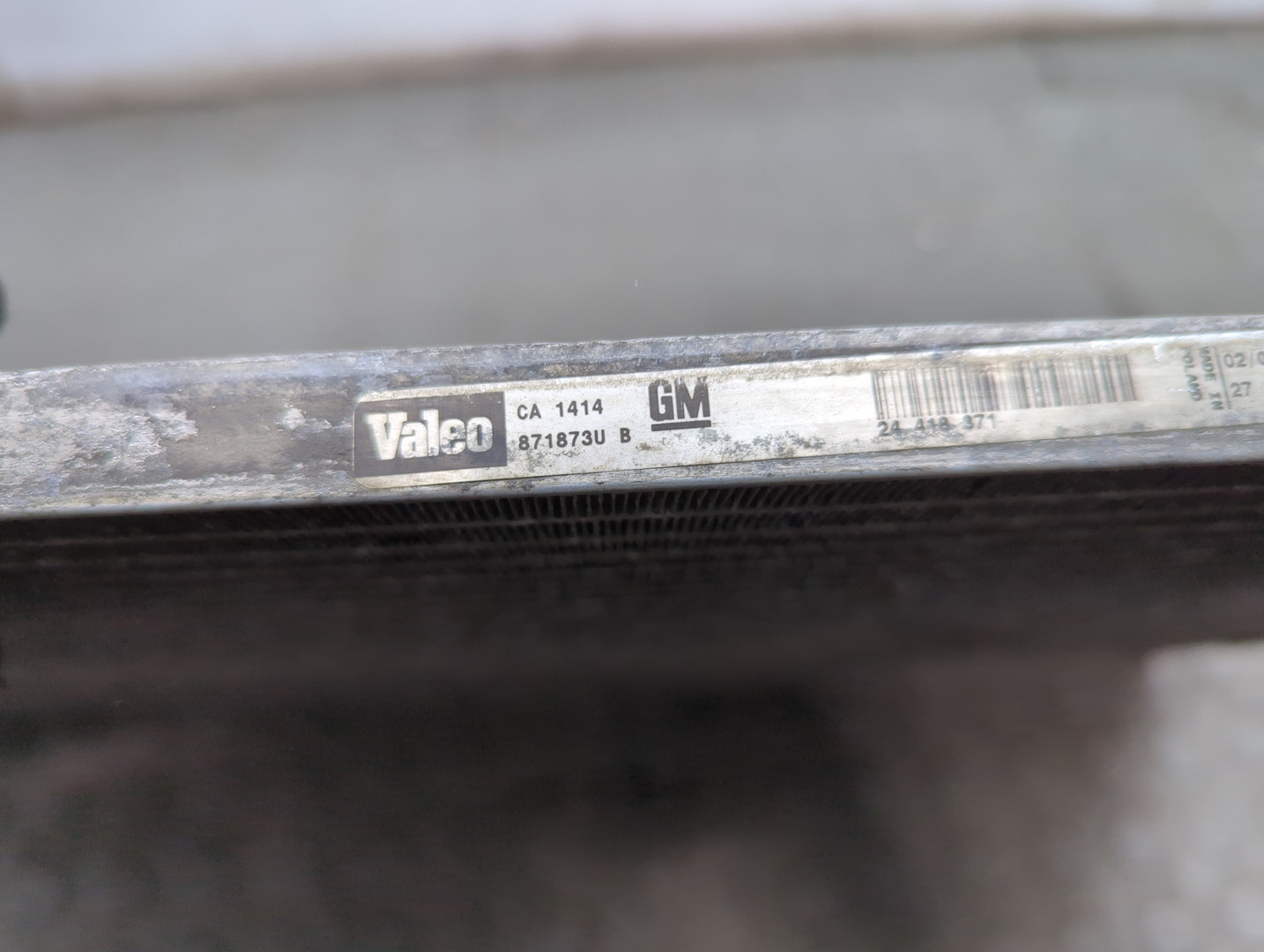 Радиатор кондиционера / конденсер