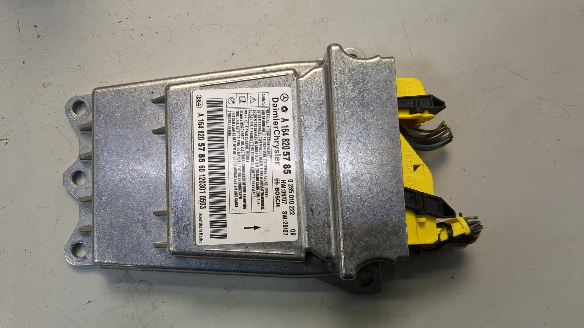 Блок управления подушек безопасности (AIR BAG)