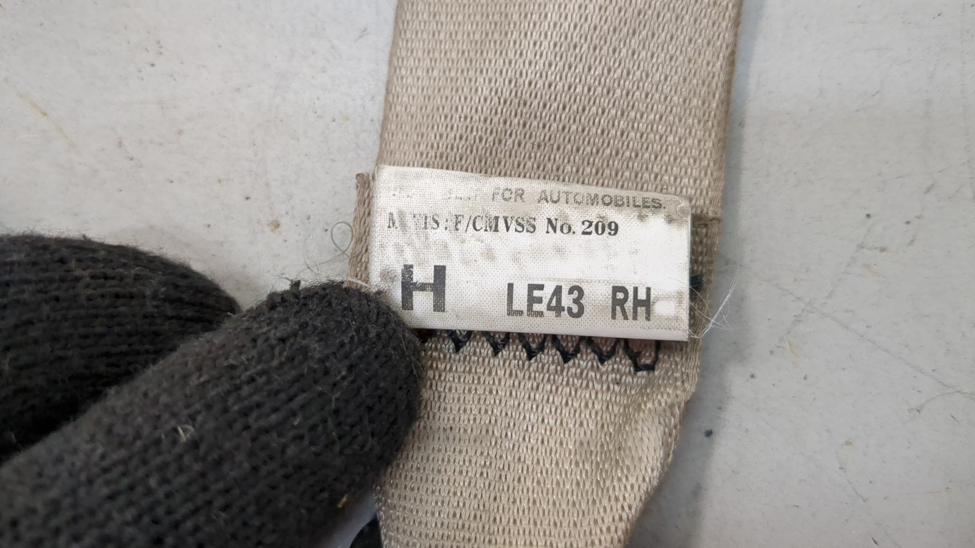 Ремень безопасности