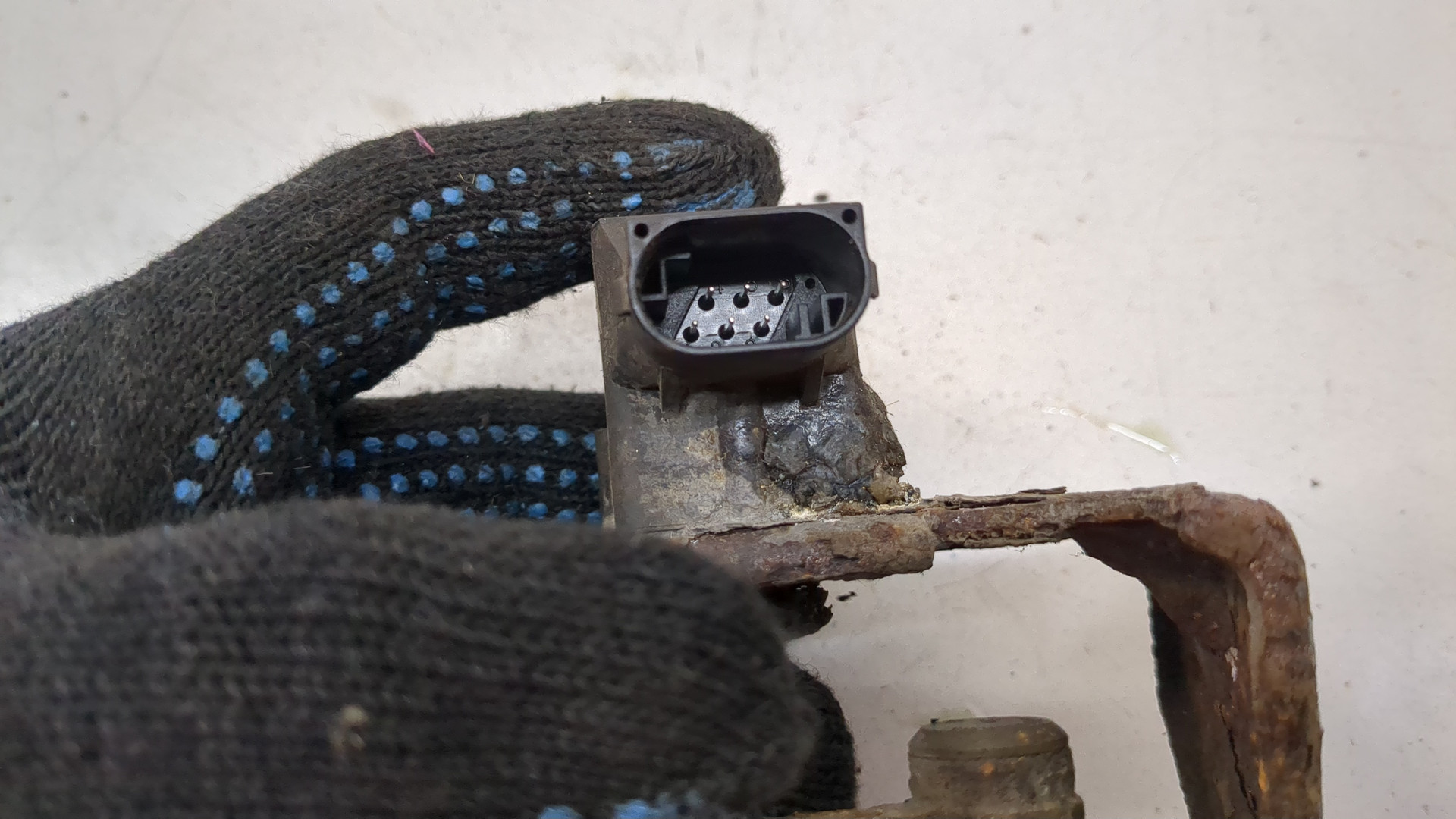 Датчик регулировки дорож. просвета