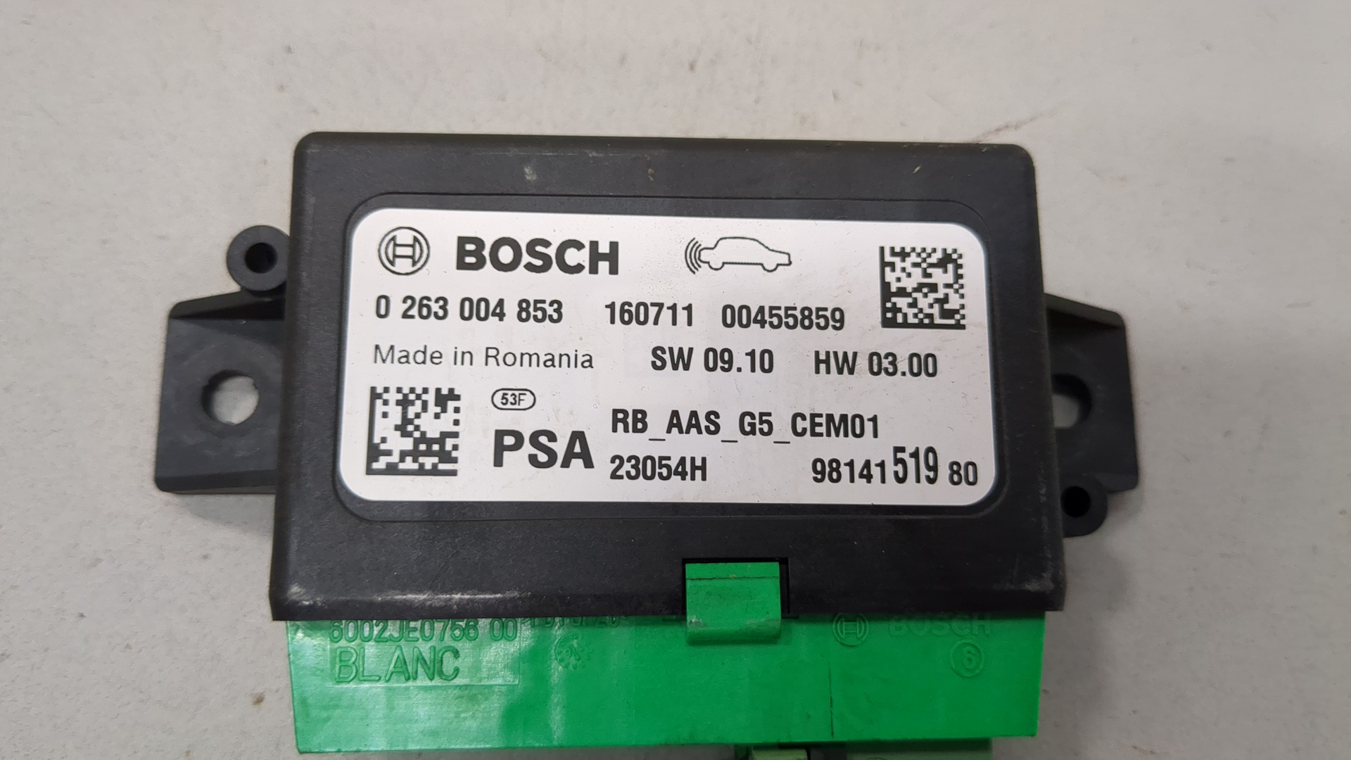 Блок управления парктрониками