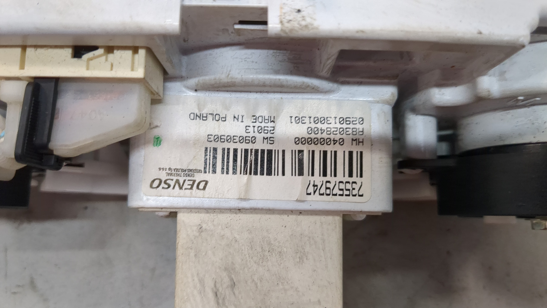 Переключатель отопителя