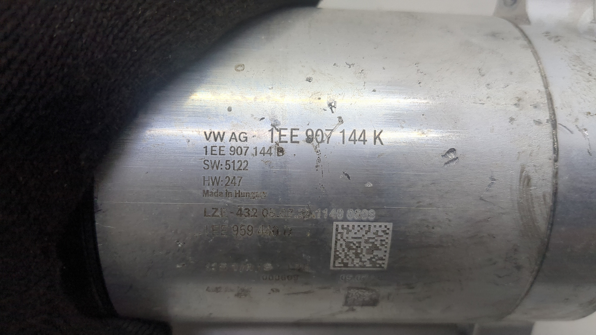 Серводвигатель рулевой рейки