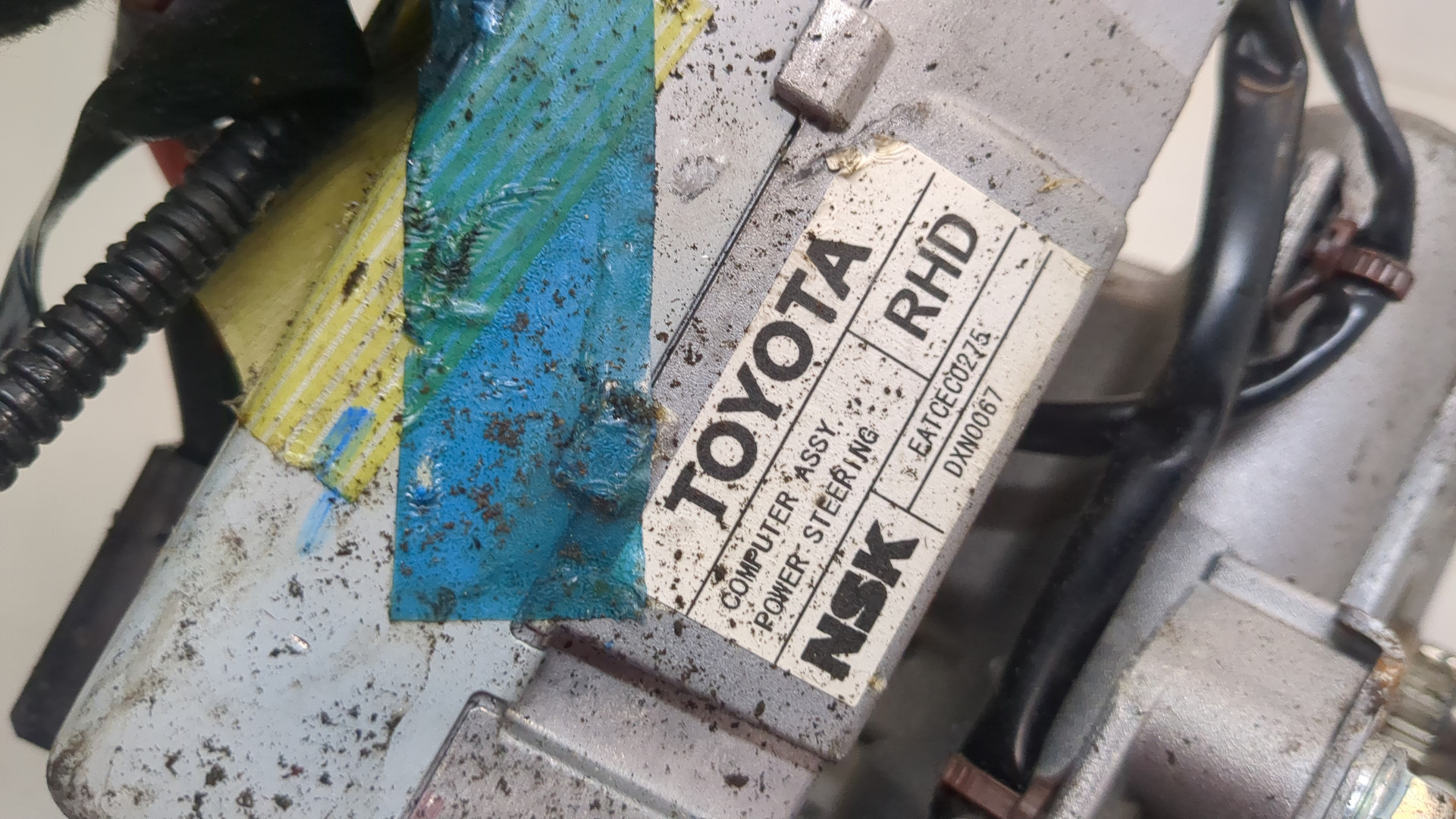 Серводвигатель рулевой рейки