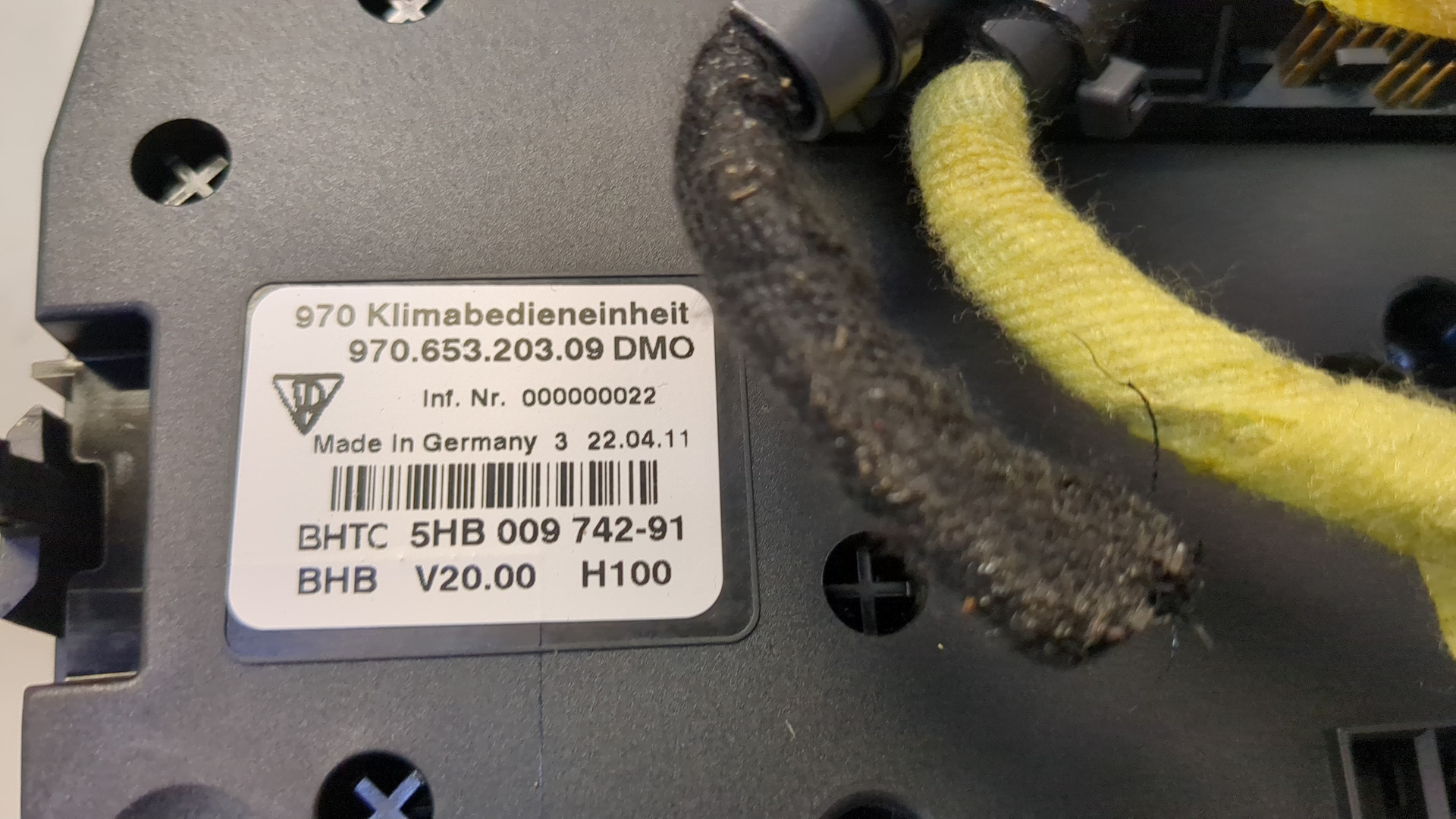 Переключатель отопителя