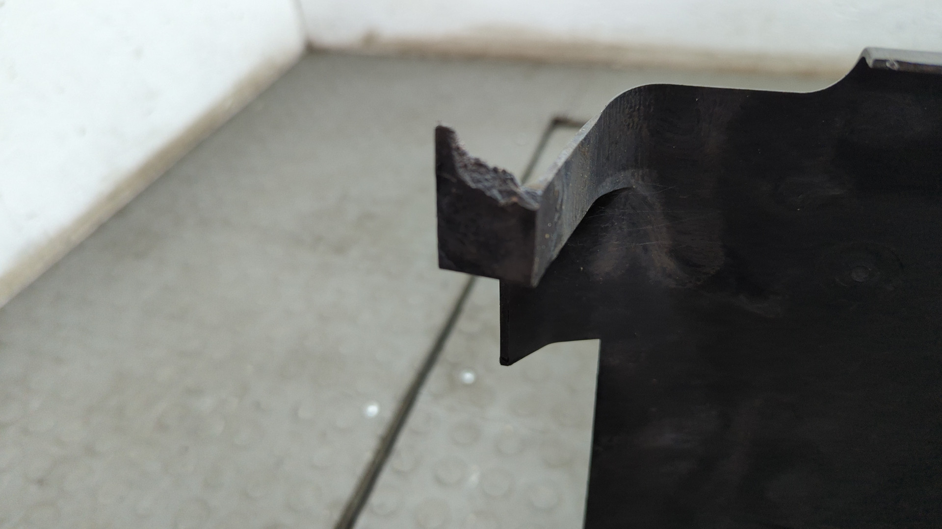 Жалюзи (воздуховод) бампера переднего