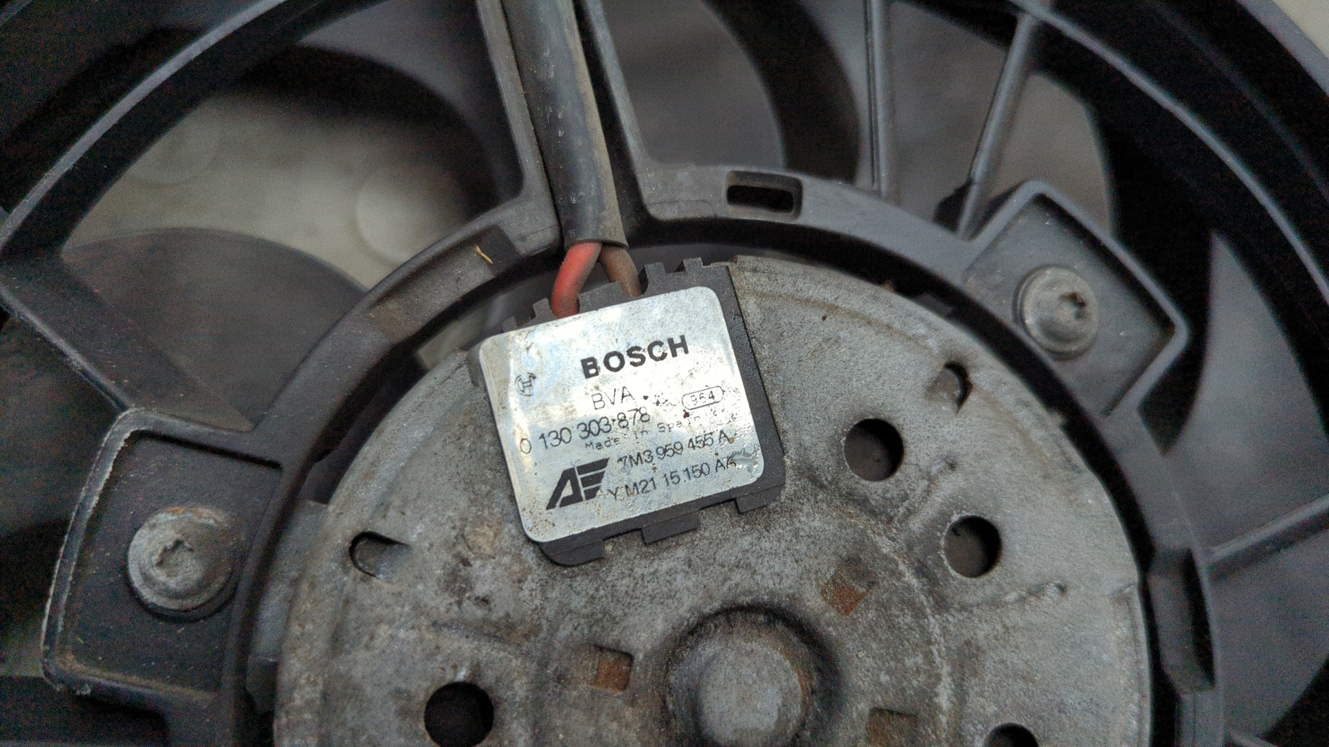 Вентилятор радиатора