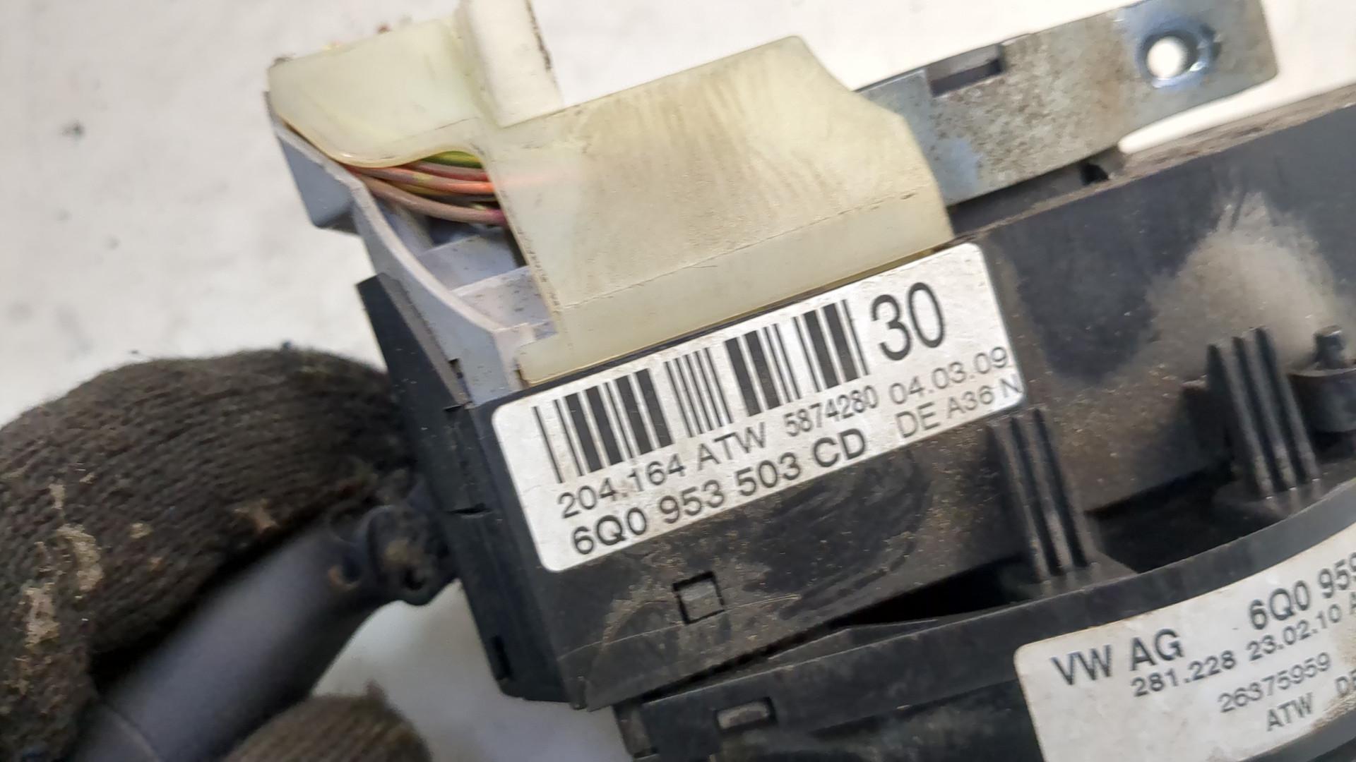 Переключатель подрулевой