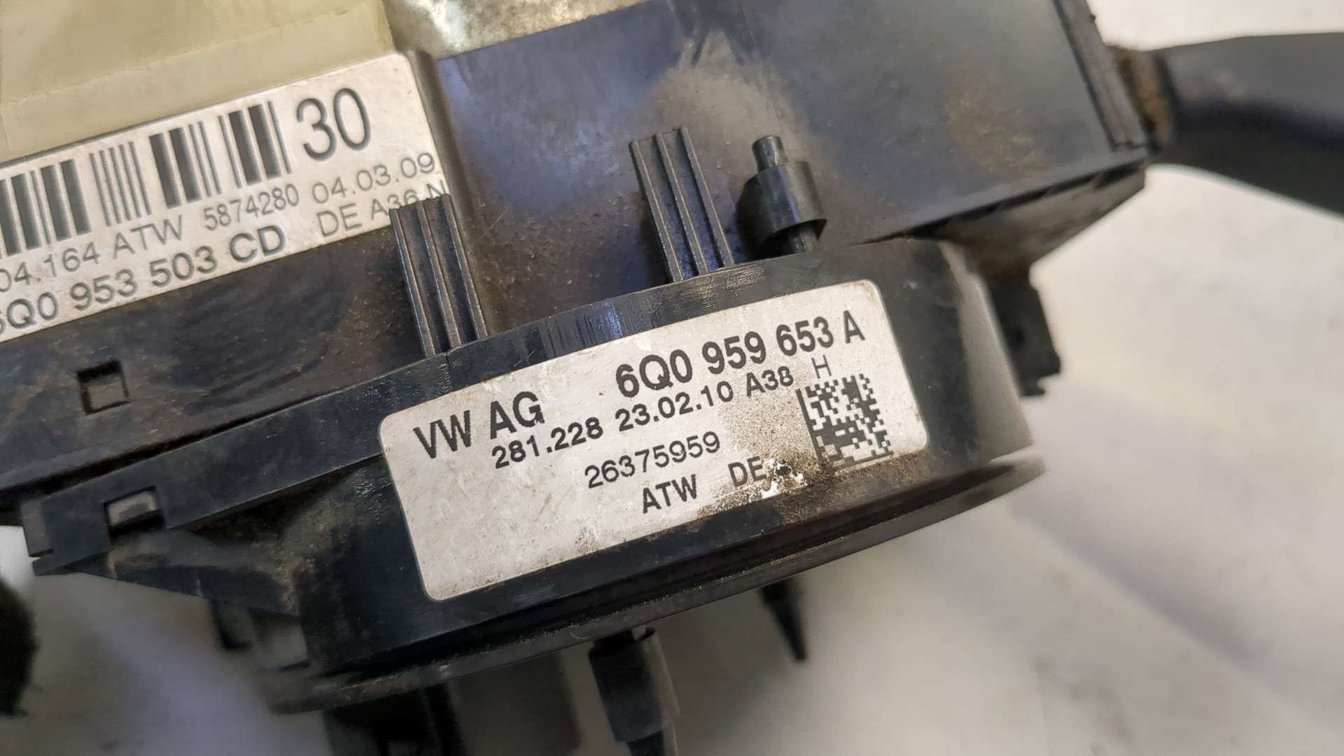 Переключатель подрулевой