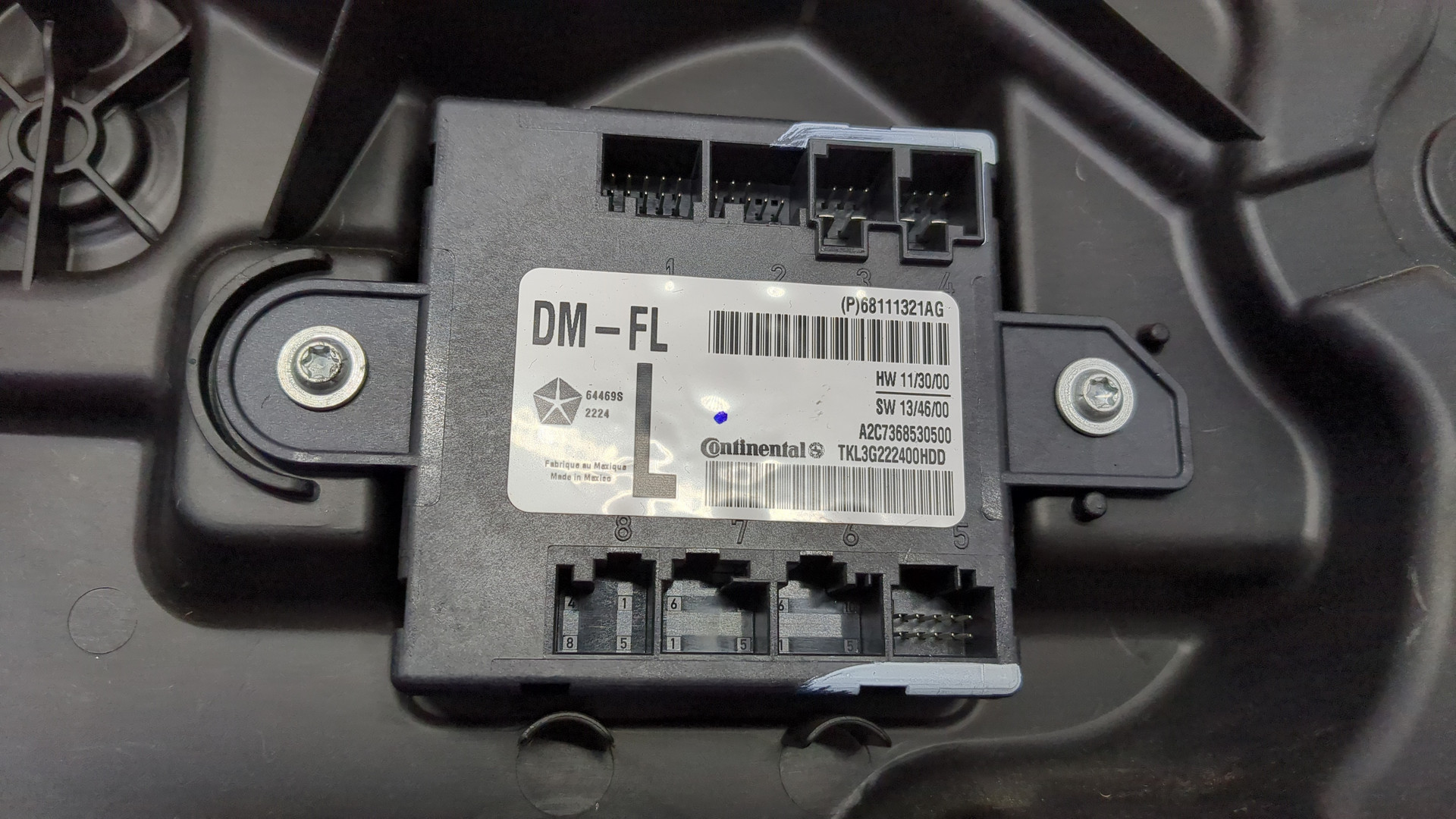 Стеклоподъемник электр. передний левый