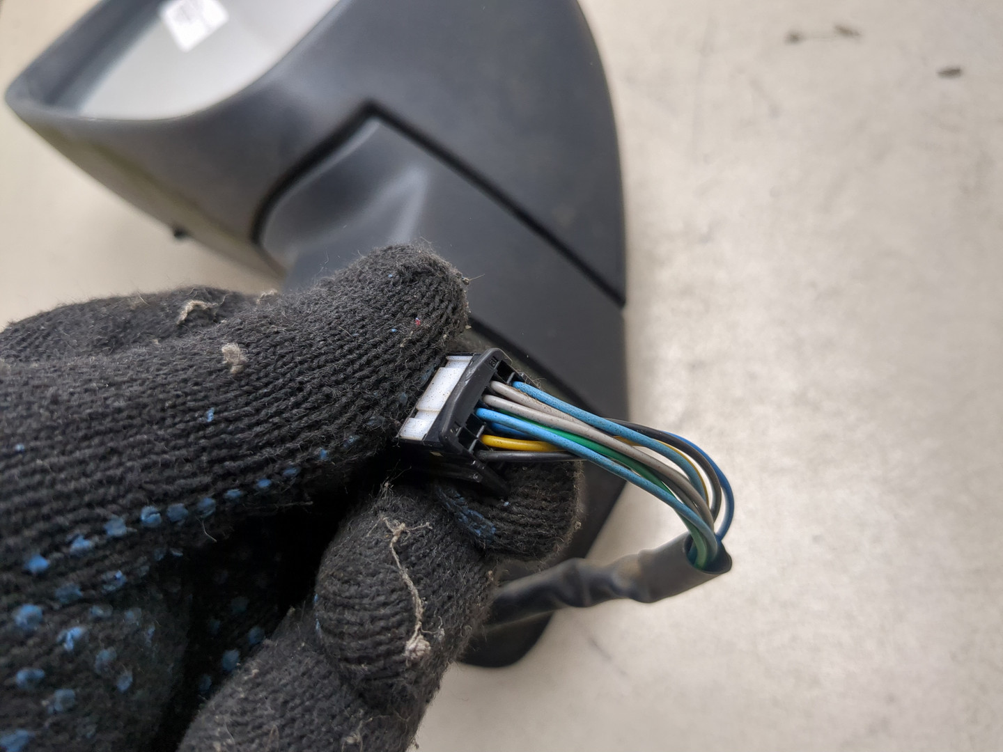 Зеркало левое электрическое