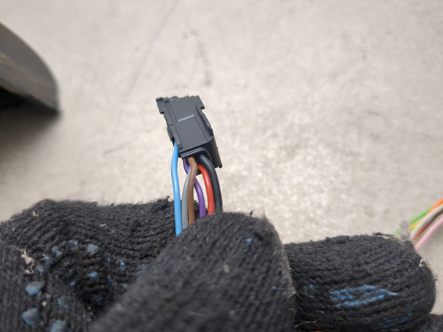 Зеркало левое электрическое