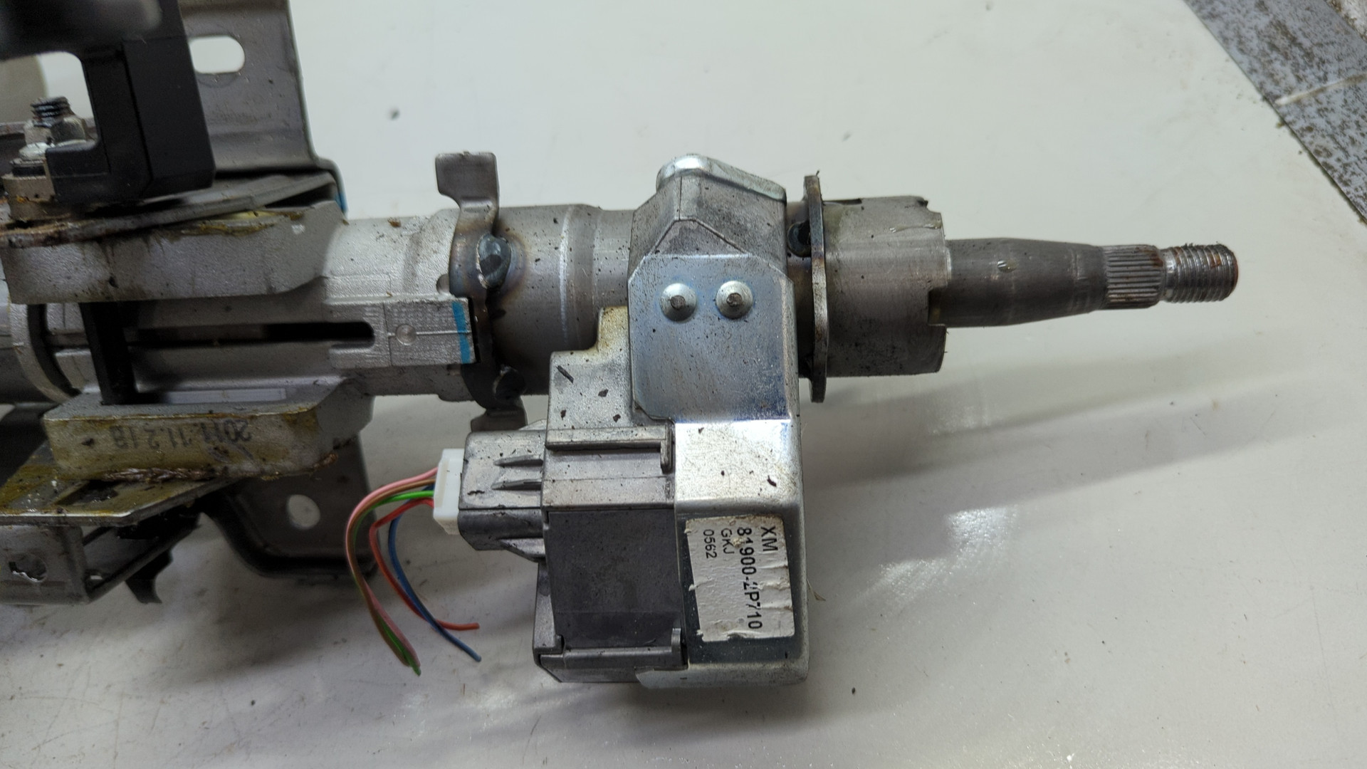 Серводвигатель рулевой рейки