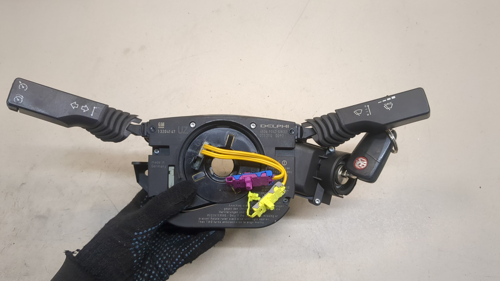 Переключатель подрулевой