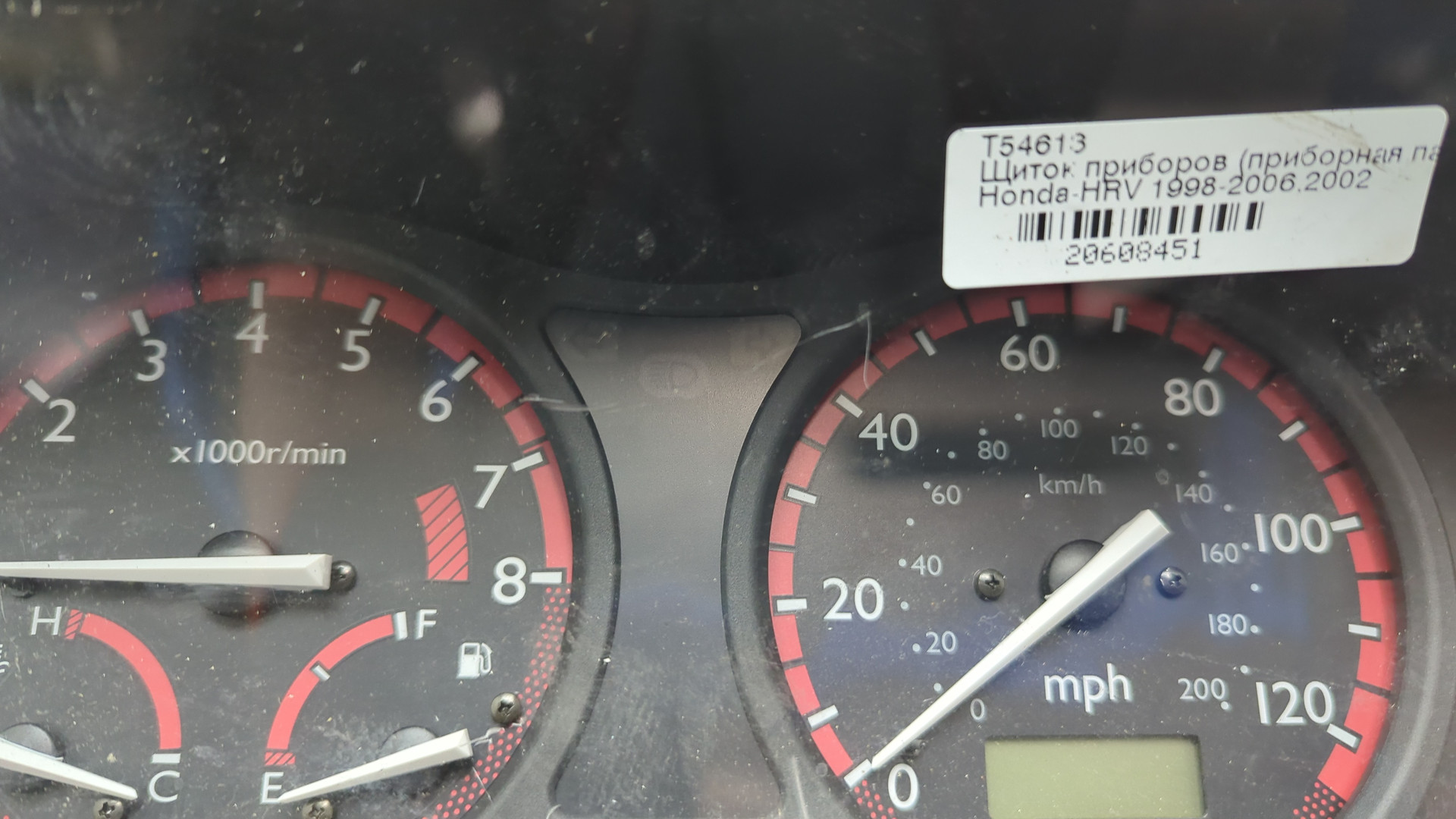 Панель приборов