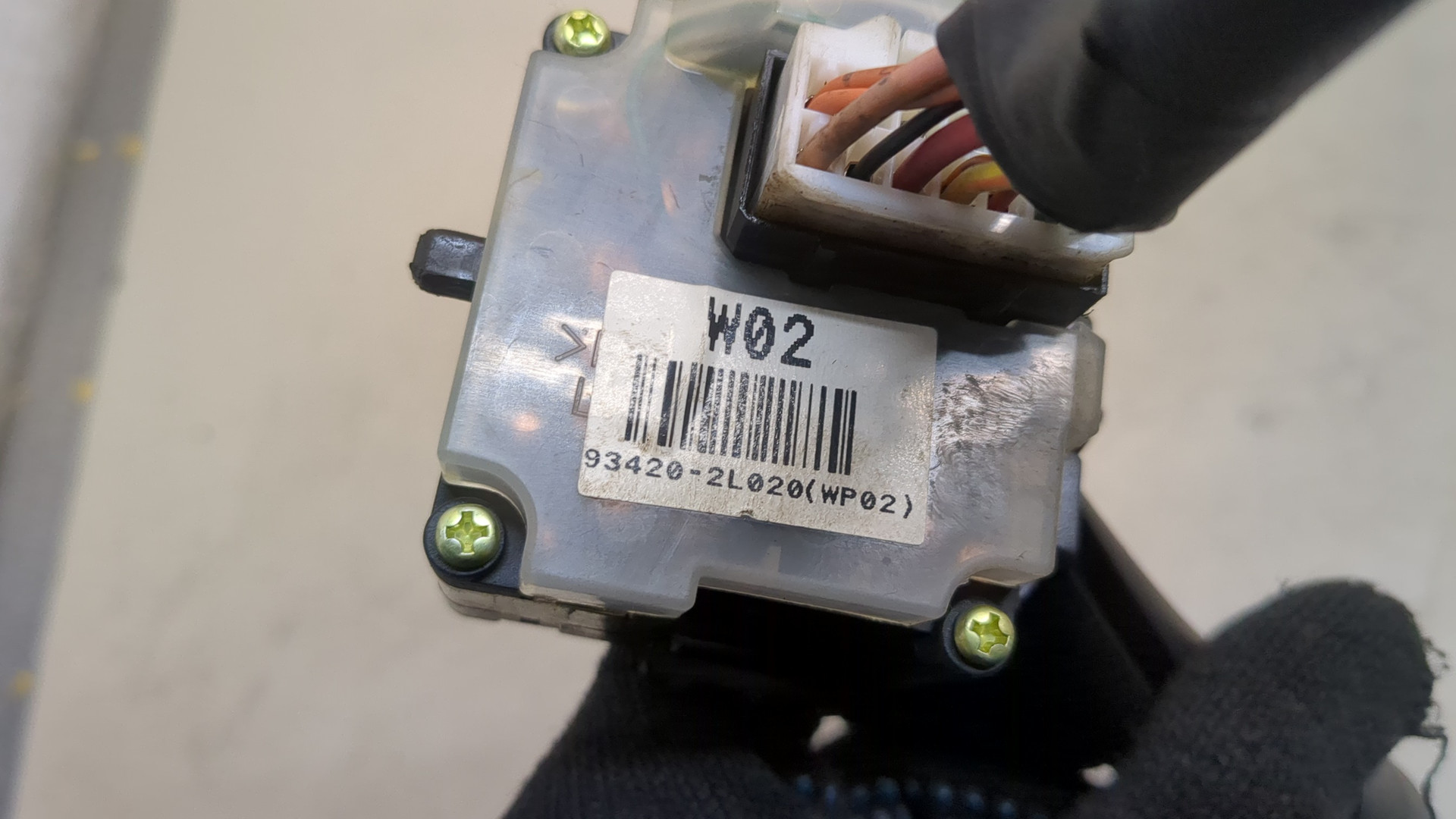 Переключатель стеклоочистителей