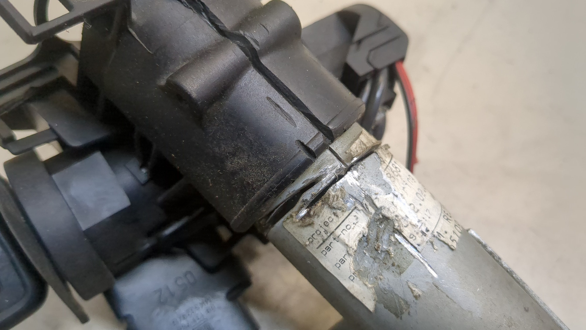 Колонка рулевая