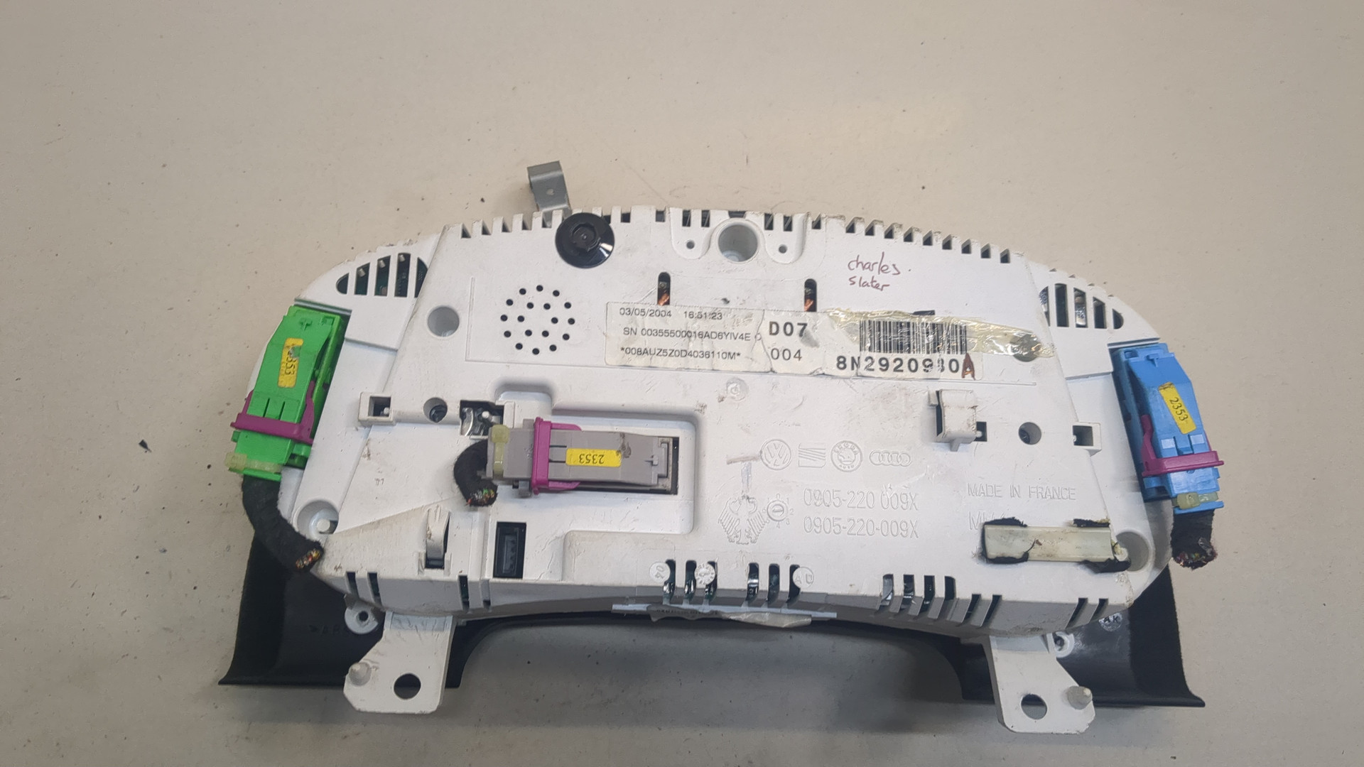 Панель приборов