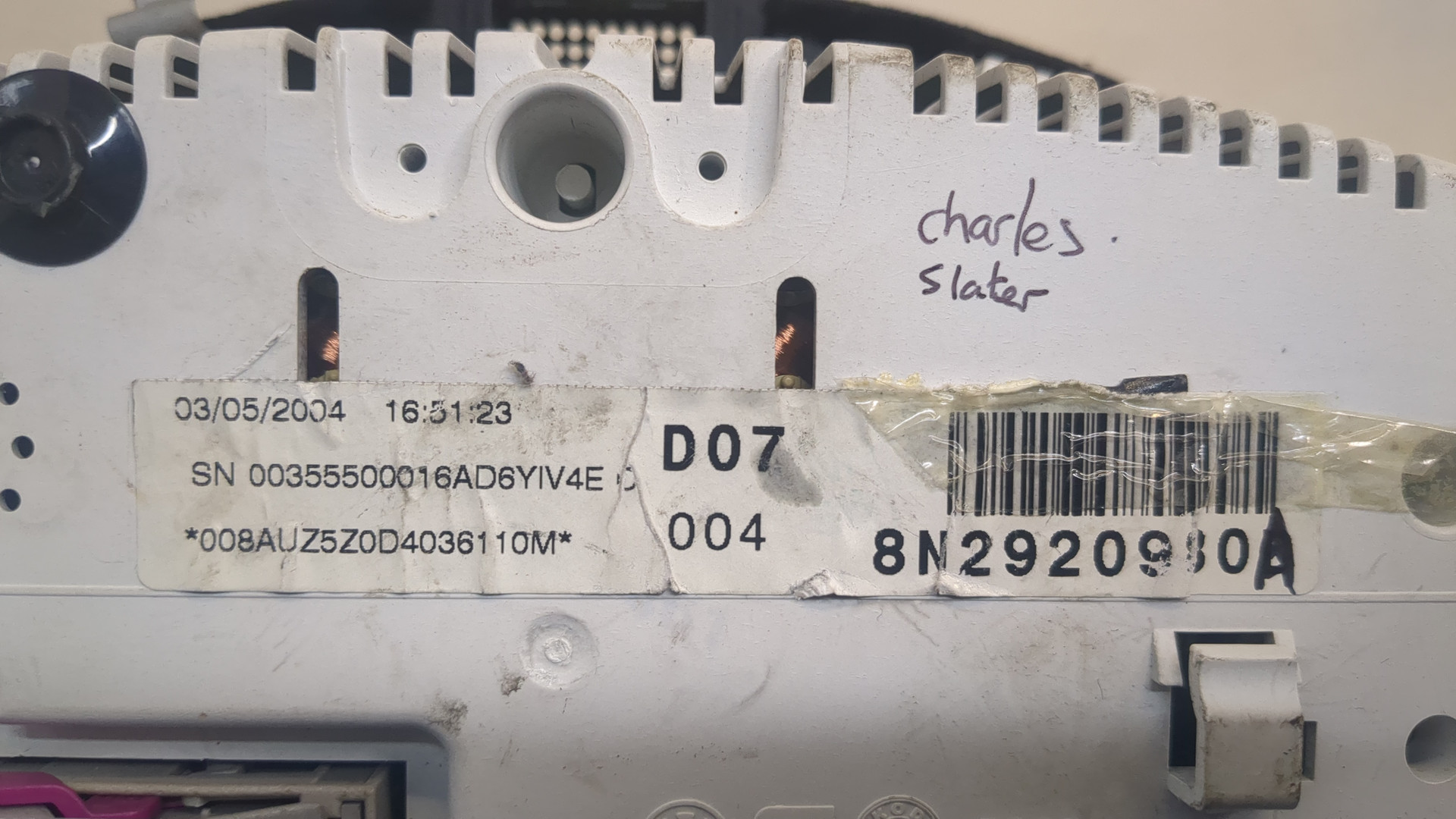 Панель приборов