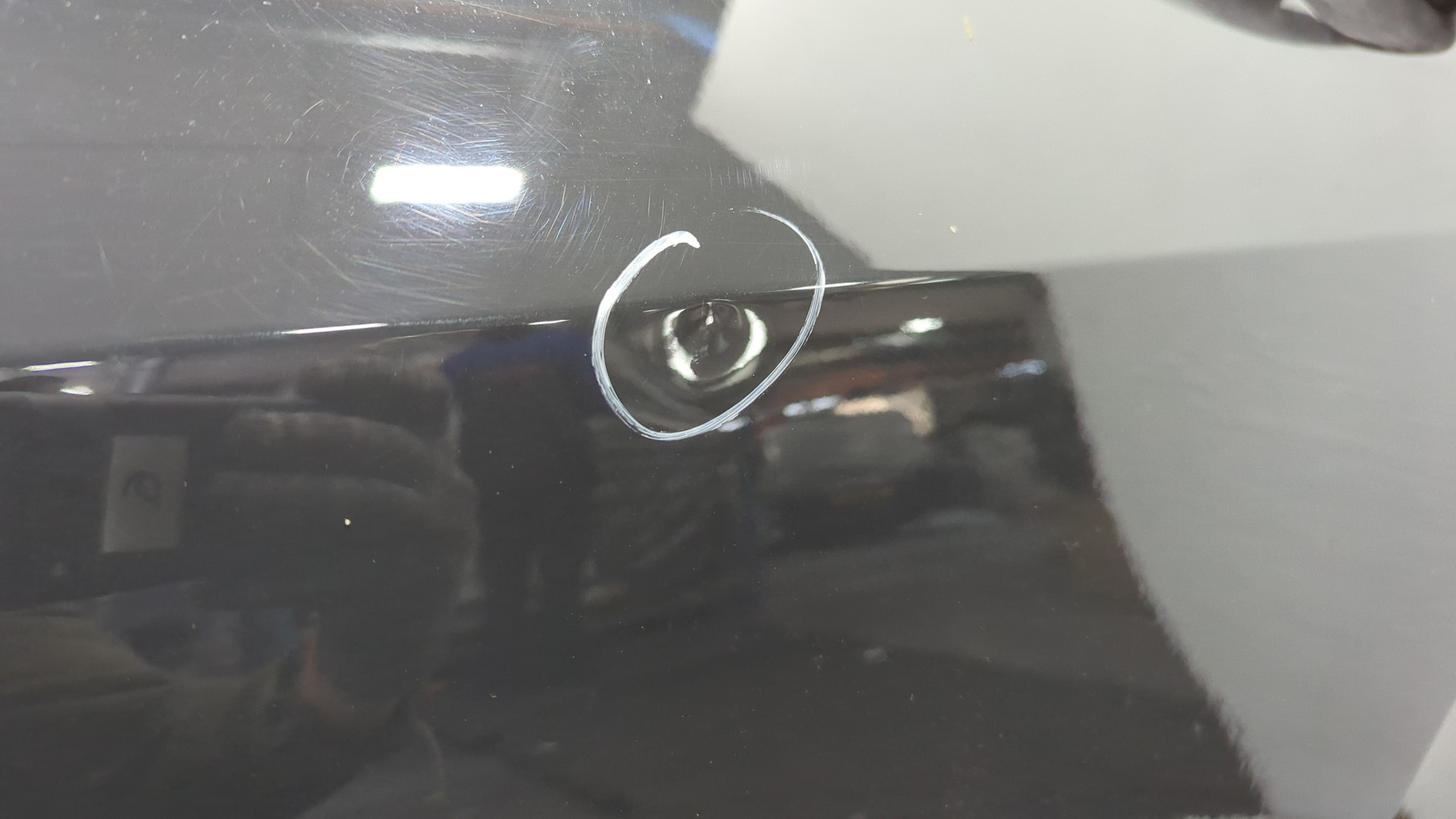 Дверь задняя левая