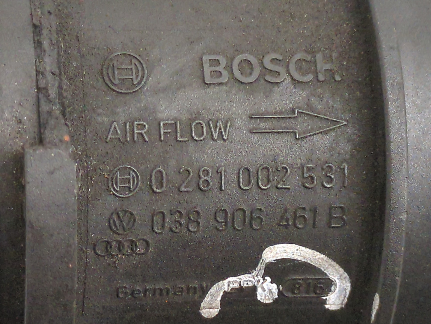 Расходомер воздуха (ДМРВ)