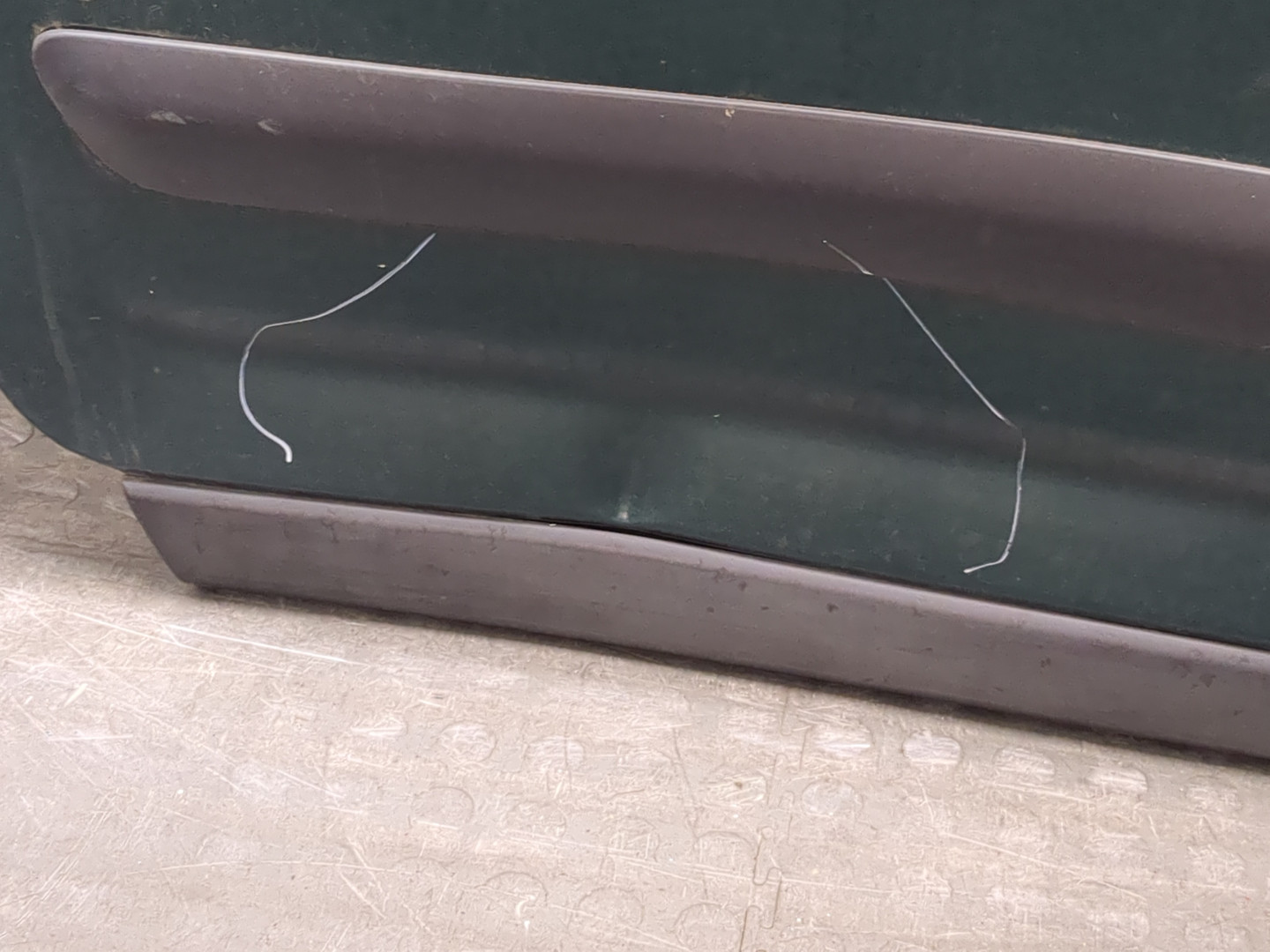 Дверь задняя правая