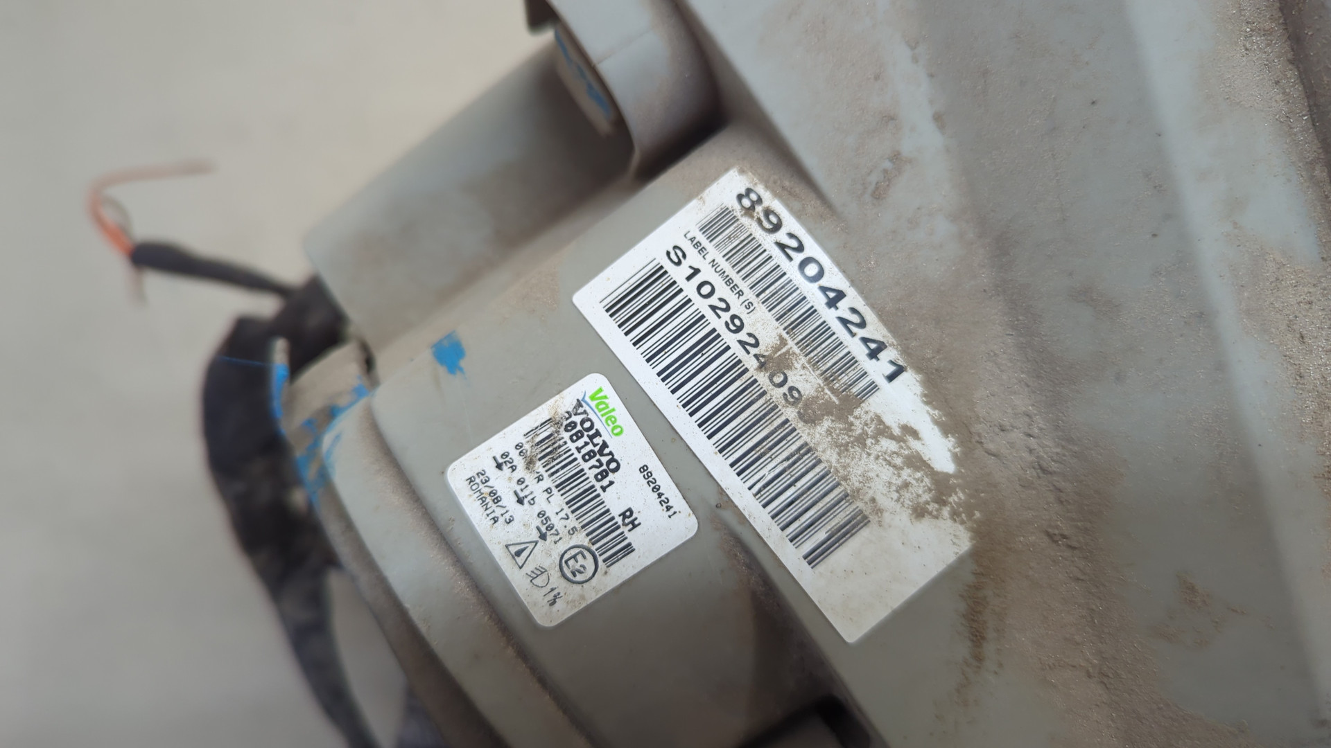 Фара правая