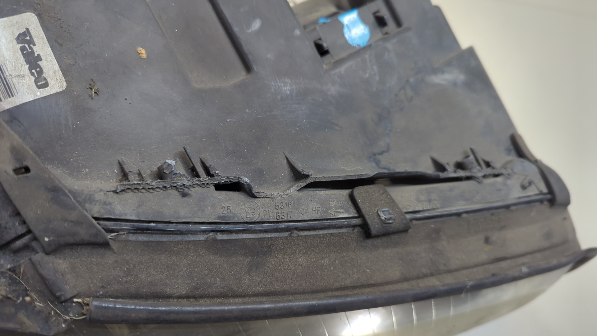 Фара правая