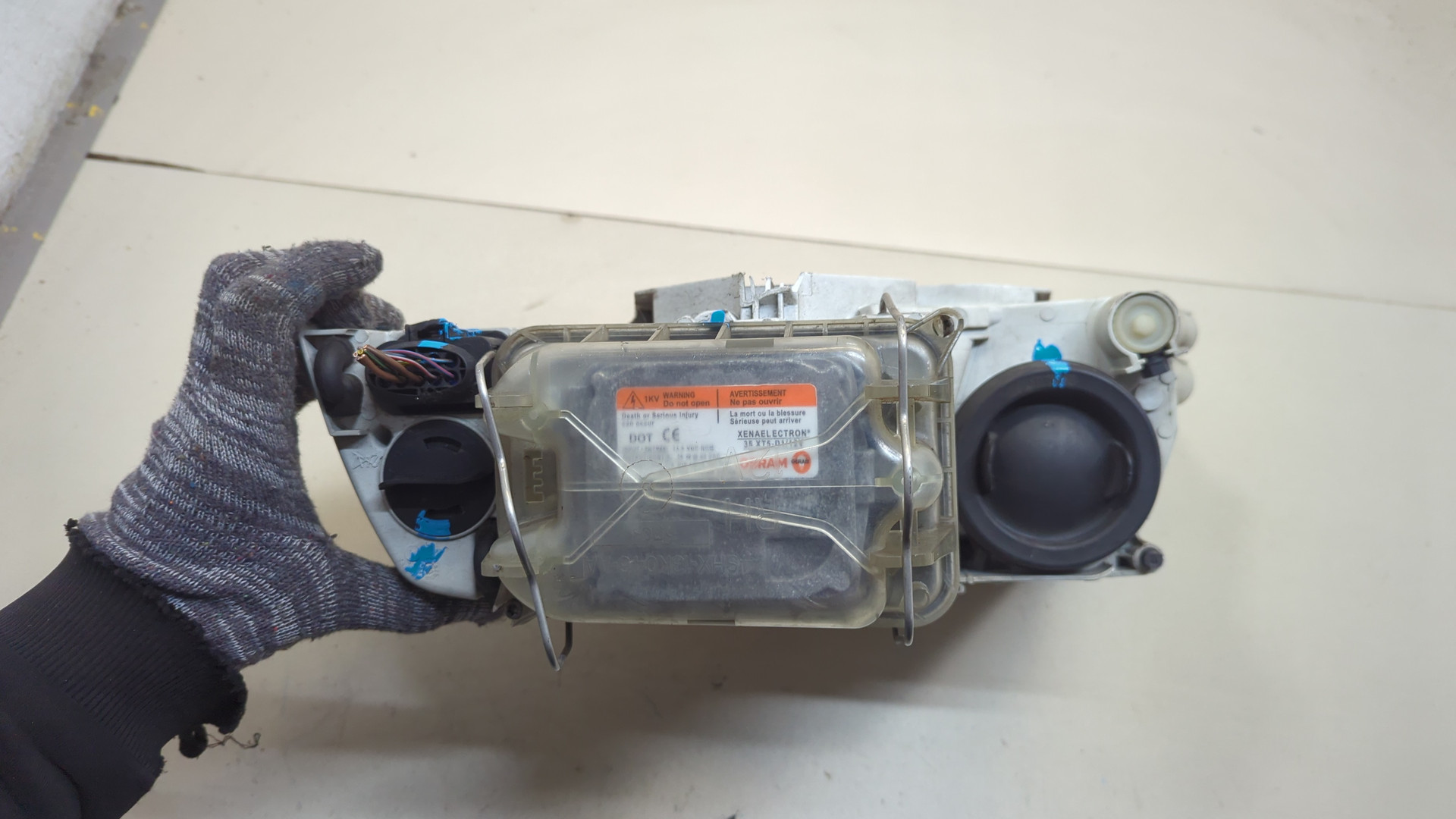 Фара правая