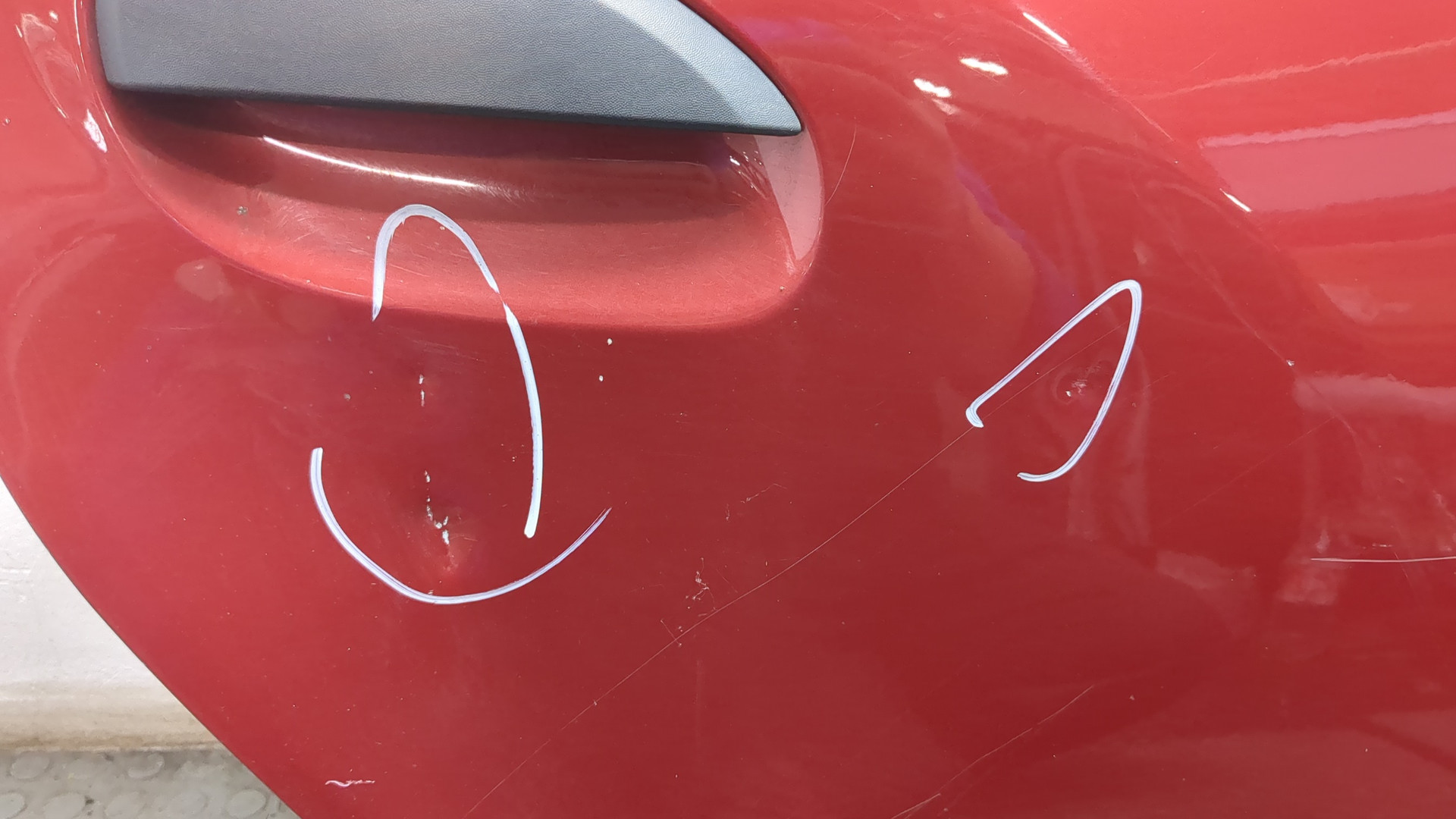 Дверь задняя правая