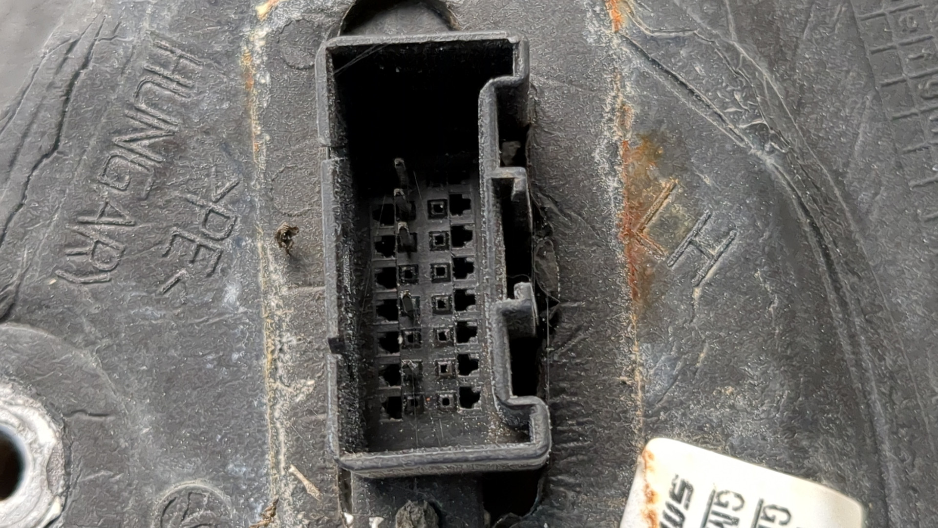 Зеркало левое электрическое